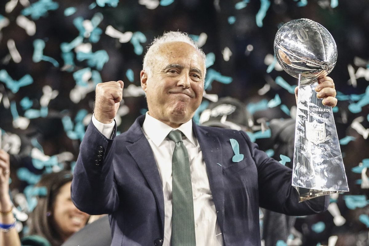 Per ESPN: At the end of his hour-long speech; #Eagles owner Jeffrey Lurie told the room that the fact his team created a play that was so unstoppable the league had to try and ban it was “like a wet dream for a teenage boy.” And no matter what the result of the vote, his team