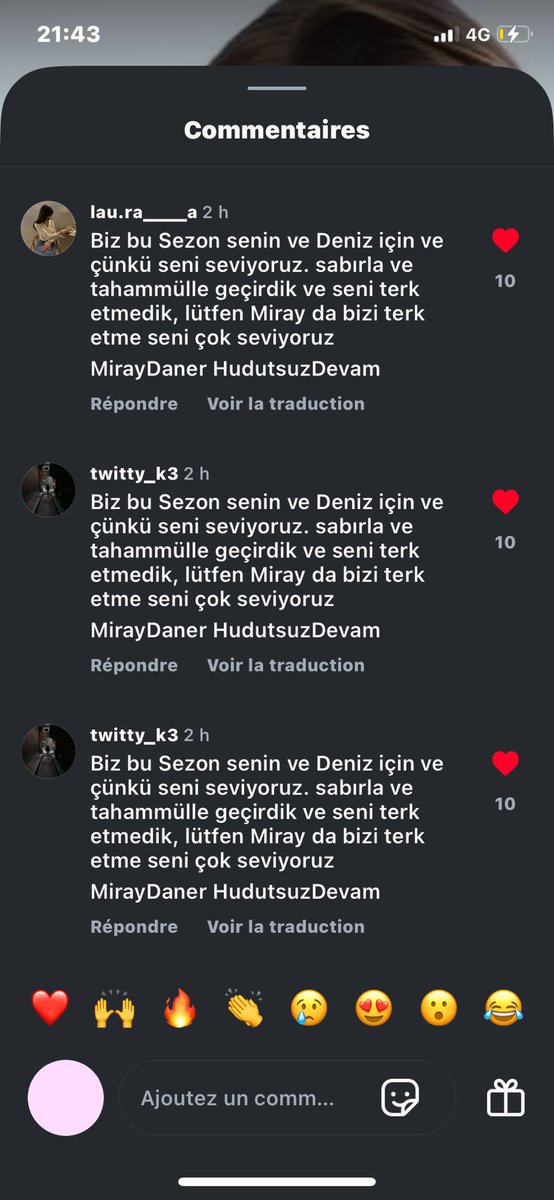 Continue to comment under miray’s last post on insta🙏🏽
#HudutsuzSevda