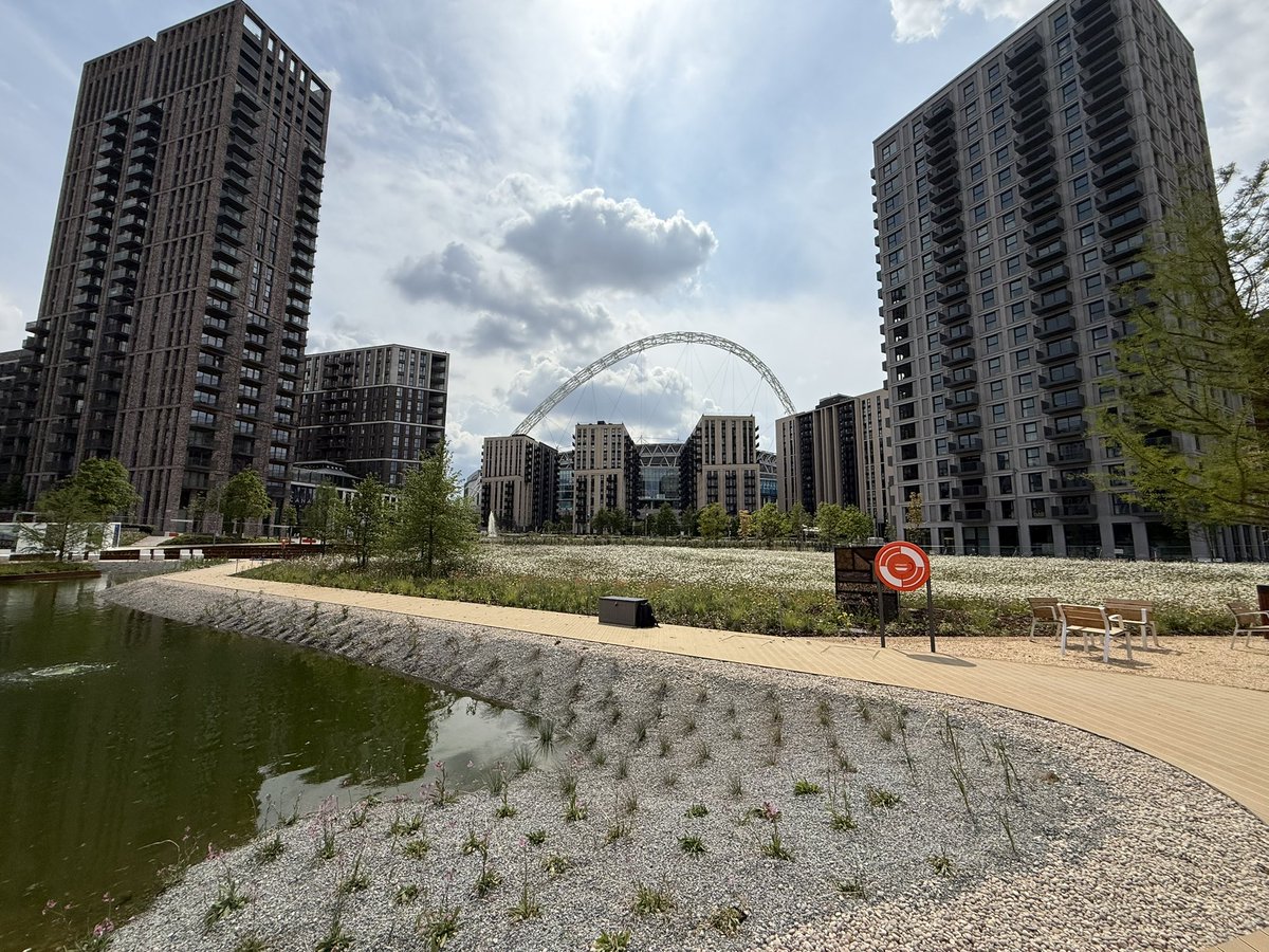 This month I'll be mostly painting in <a href="/WembleyParkLDN/">Wembley Park</a>