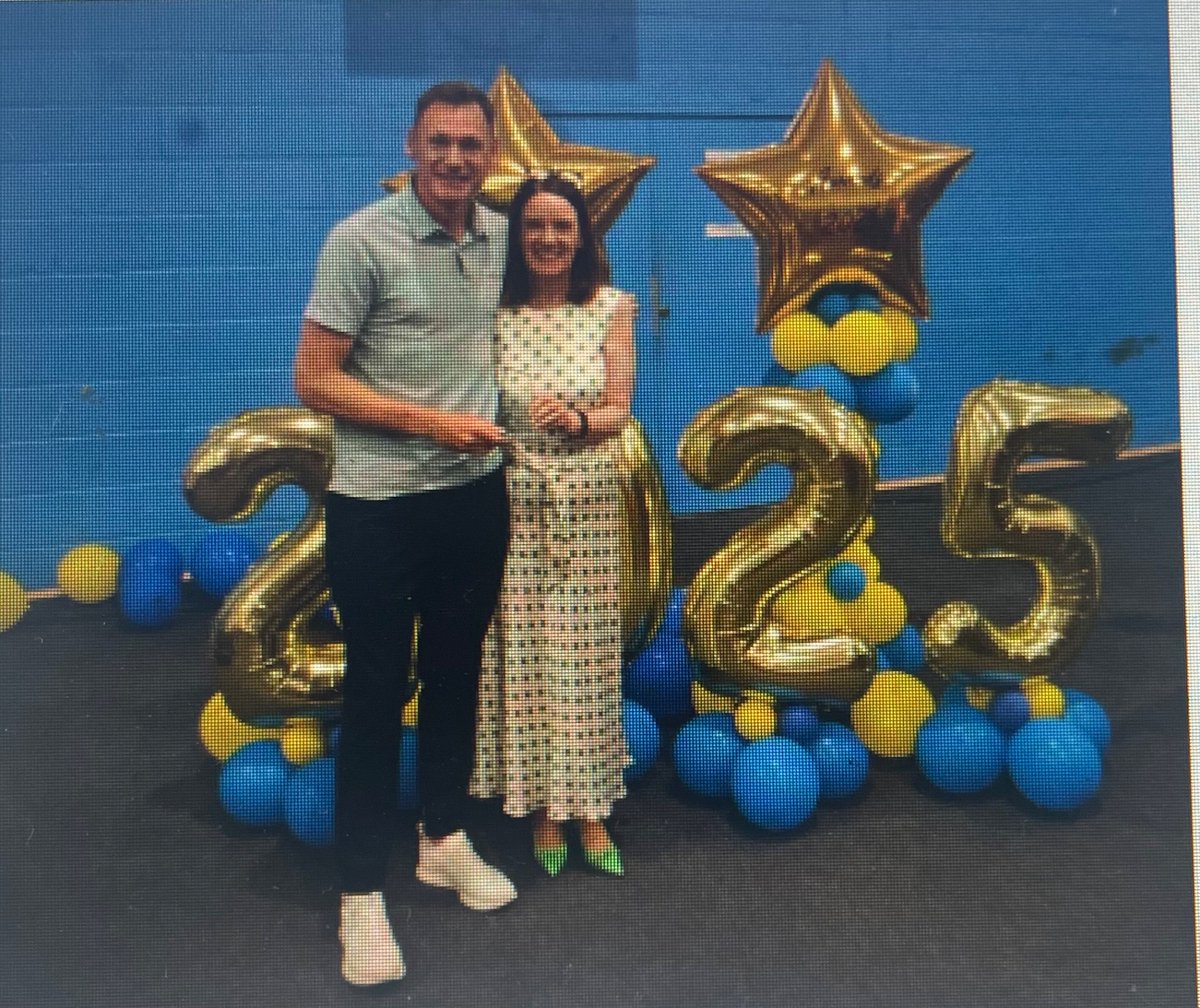 We were delighted and honoured to present our inaugural Alumni to David Gillick #proudschool