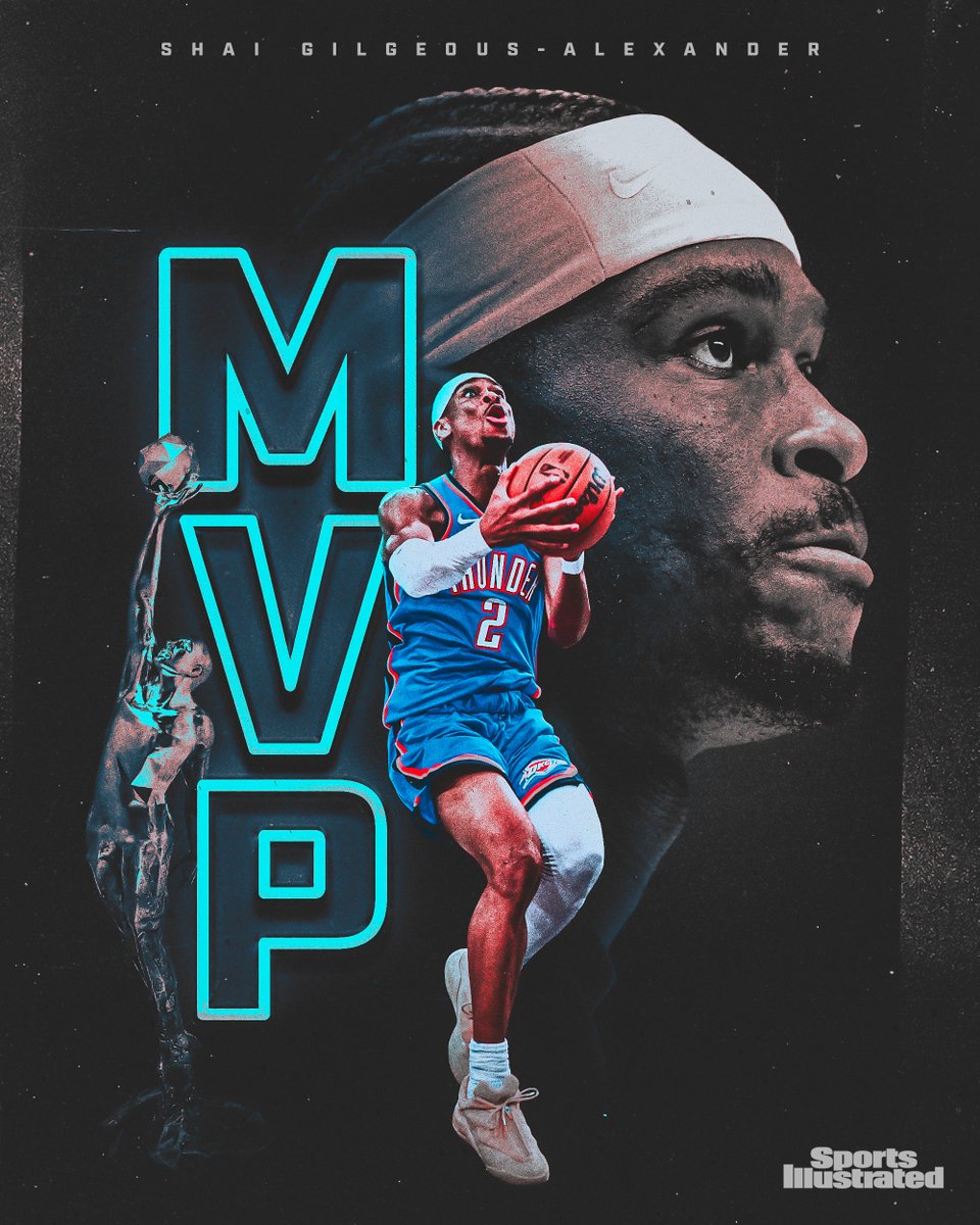 SGA 🤝 MVP 

Shai Gilgeous-Alexander wins the honor for the first time in his career 👏

(via <a href="/ShamsCharania/">Shams Charania</a>)