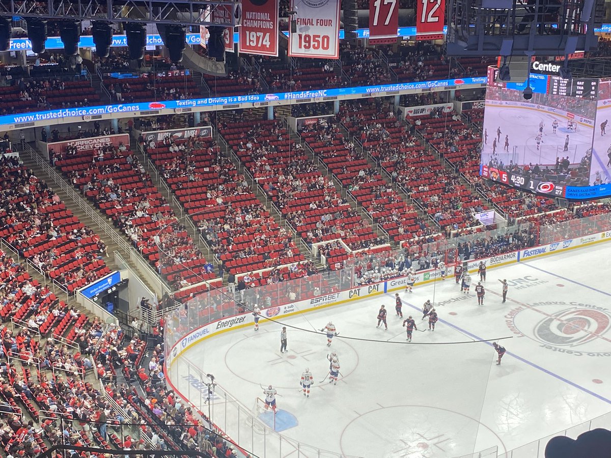 Hey <a href="/Canes/">Carolina Hurricanes</a> fans, keep telling yourself you’re the best fans in the league…..