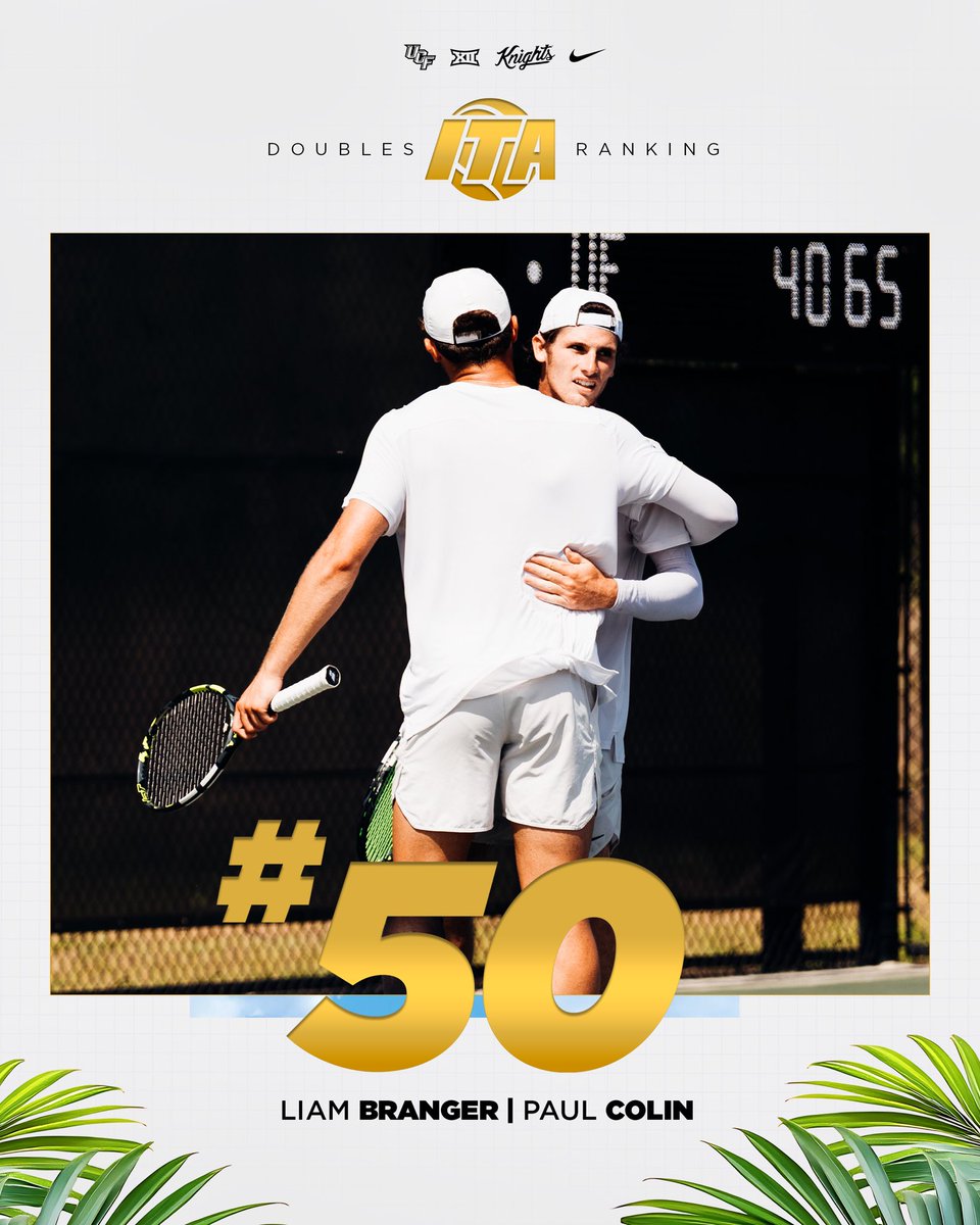 A career-high ranking for Yassine highlights four Knights in the final <a href="/ITA_Tennis/">ITA</a> rankings 👀