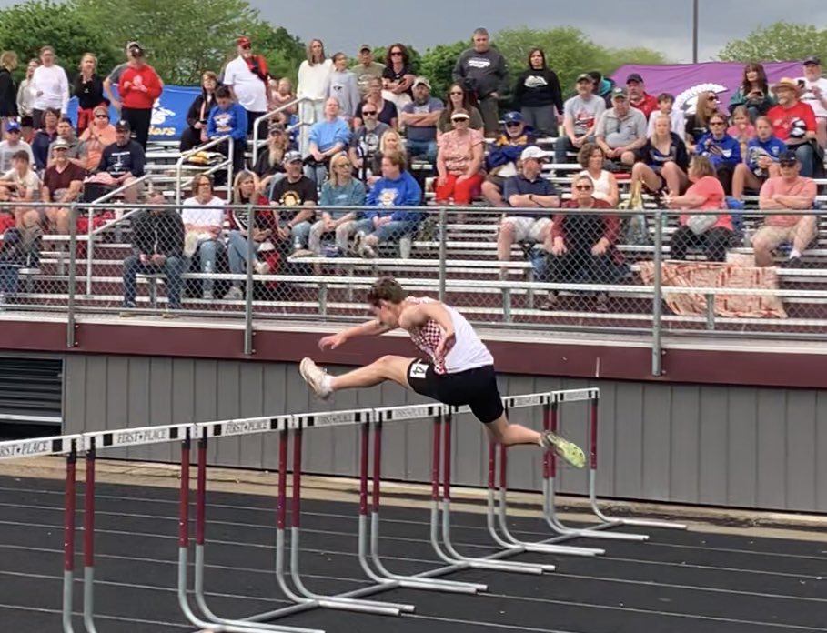 Back 2 Back 110HH Conference Champion