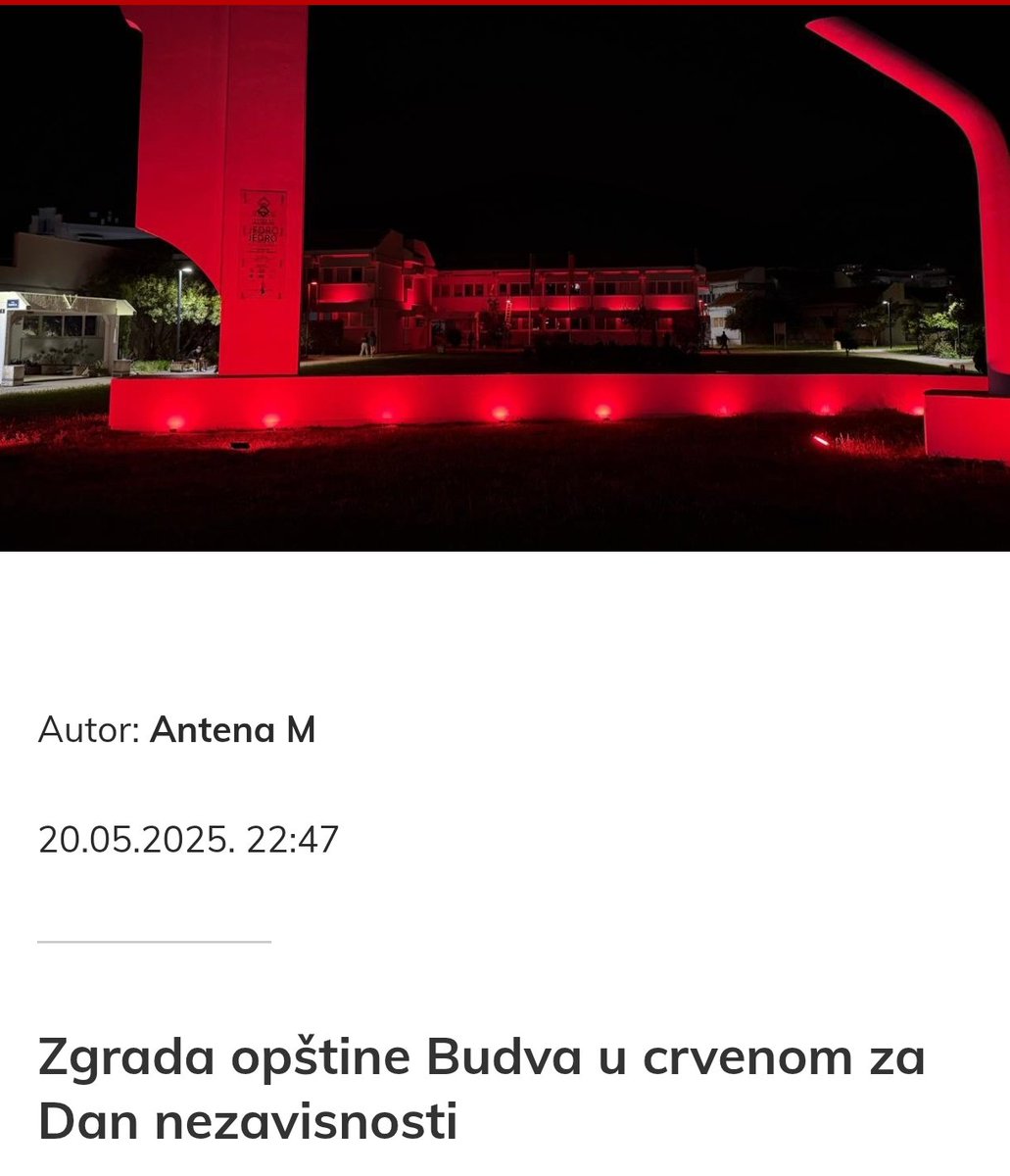 I tamo đe 10 godina bio mrak, krenuli smo da crvenimo. I svuđe cemo.