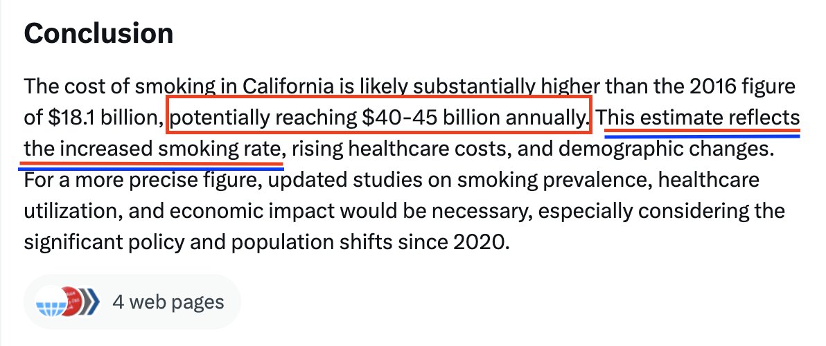 StandWithVape's tweet photo. @AsmDeMaioOffice Smoking costs, alone, will bankrupt the state

- California is cooked

https://t.co/vjeFU8MplJ https://t.co/CGZPefLmVT