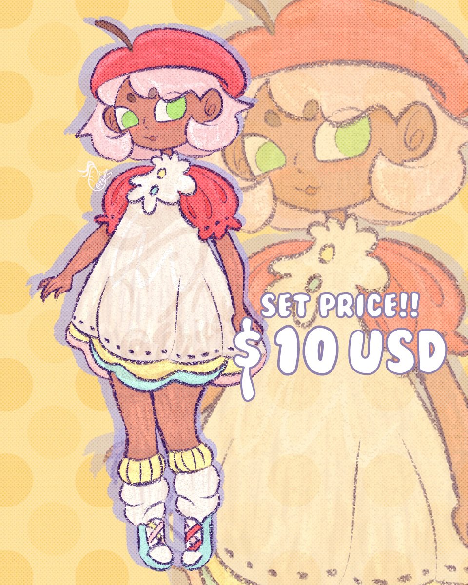 Thing_Desu's tweet image. OPEN ADOPTABLE BATCH꩜ .ᐟ
SET PRICE!!
🍓$10 usd

♡Payment by Paypal or Ko-Fi 
♡Delivery of the adoptable by gmail ೀ
♡Design by me @ebicchin 

🍎: HOLD‼️
🦊: OPEN
🦭: OPEN

#adoptablesopen #characterart #characterdesign #adopt #adoptables #kitsune #seal #furry #gijinka #anthro