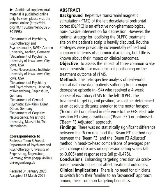 BMJ Mental Health tweet media