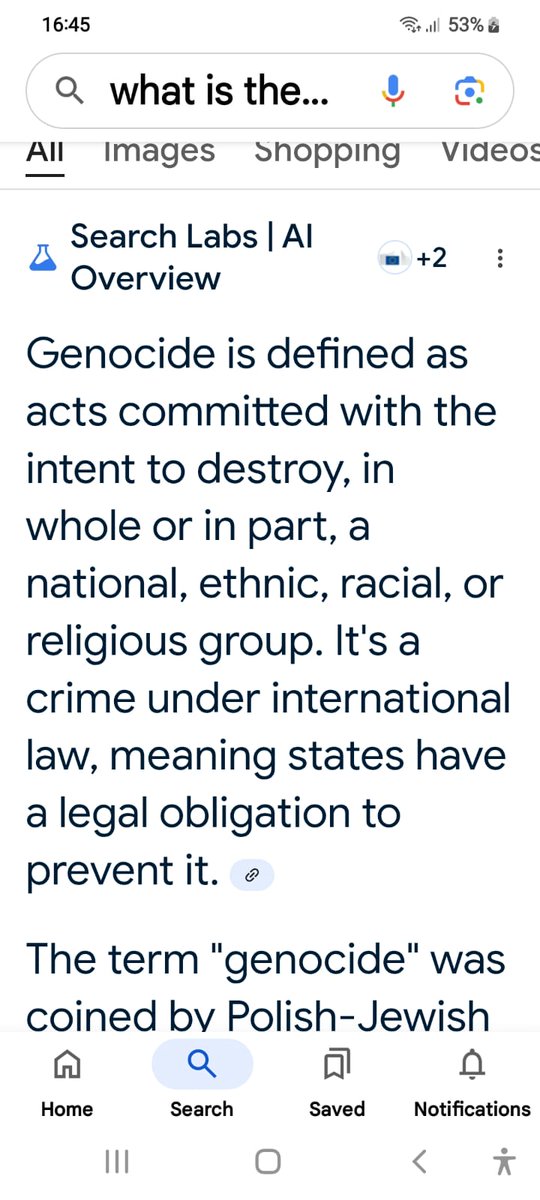 Genocide or not ... please see USA definition and then decide
