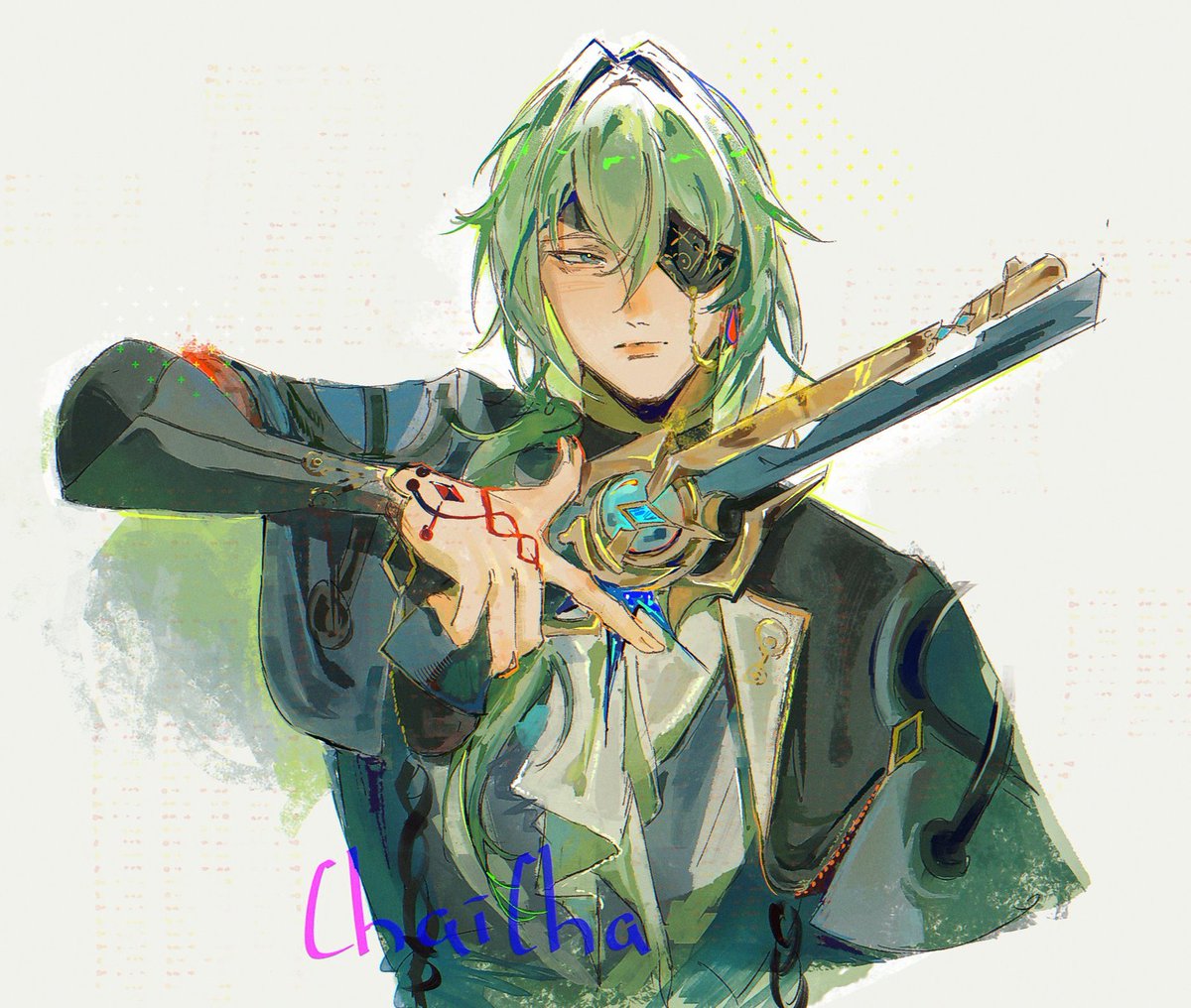 Um, hi, long time no see 🧍‍♂️

#HonkaiStaiRail #Anaxa #rkgk
