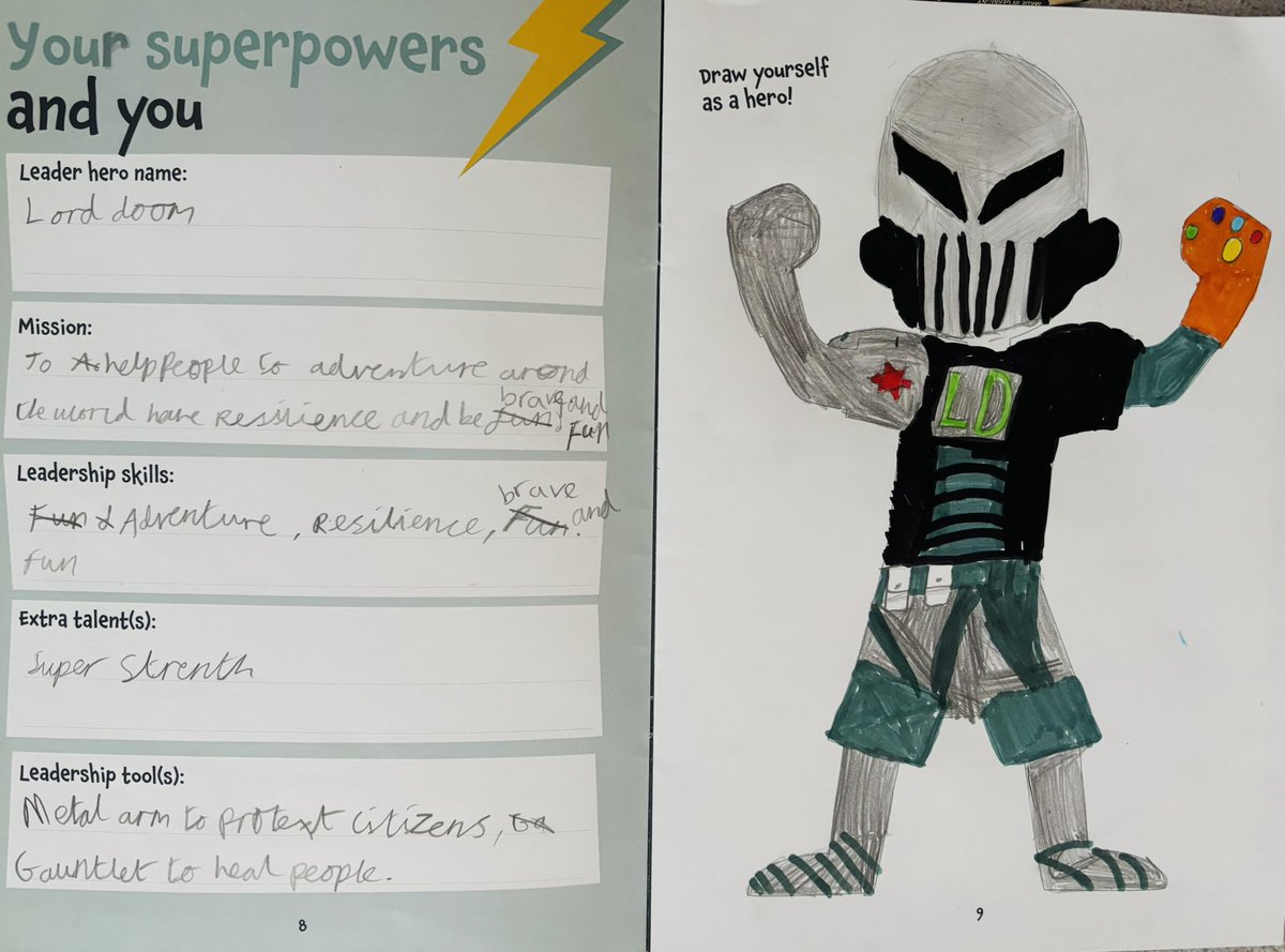 Laura Higgins (@brightleadlaura) on Twitter photo We’ve been discovering our super powers in the Leader Hero session in Y5 at <a href="/unsworthprimary/">Unsworth Primary</a> today.
Check out these incredible characters and their awesome leadership skills!
#LeaderHero 🦸
#FutureLeaders👥
#BrightLeaders💡 We’ve been discovering our super powers in the Leader Hero session in Y5 at <a href="/unsworthprimary/">Unsworth Primary</a> today.
Check out these incredible characters and their awesome leadership skills!
#LeaderHero 🦸
#FutureLeaders👥
#BrightLeaders💡