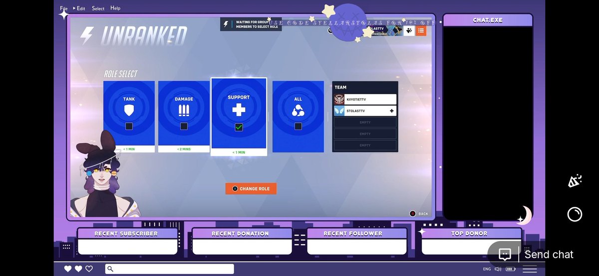 StolasTTV's tweet image. We are live on Twitch with My Husband! Come say hello and join the silly vibes as we play overwatch!
 twitch.tv/stolasttv?sr=a