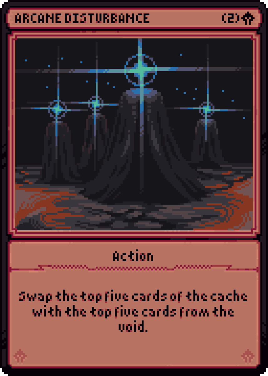 blasfermilurks's tweet photo. It's art'o'clock somewhere
and usually @rgb0x00's house is somewhere
his clock might actually be broken
and always on art'o'clock
can't wait to mint &amp; play Myths of Brume
so RGB can afford a working clock
and other modern day trappings

#TCG @CrittersCult @solsunsets https://t.co/luKrFdyCeQ