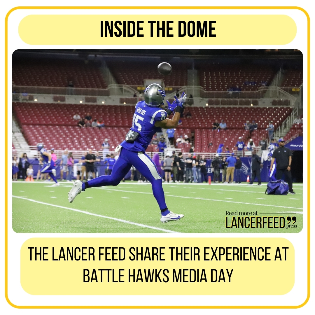 Despite the understanding that we were only there to spectate, the Battlehawks media facilitators opened up the floor to questions...

Read more at lancerfeed.press/opinions/2025/…

#connectedlancer