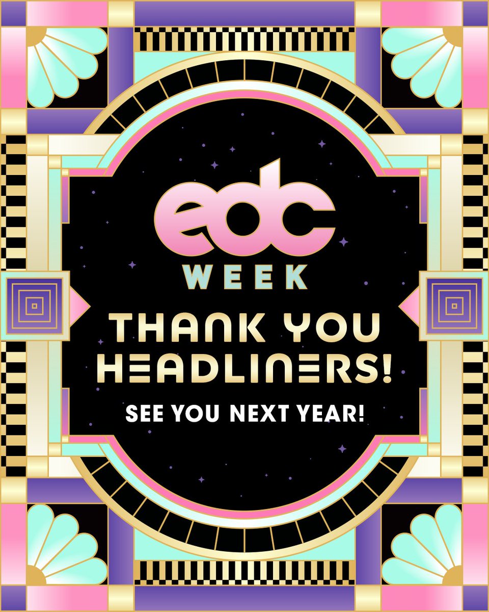 EDC Week tweet media