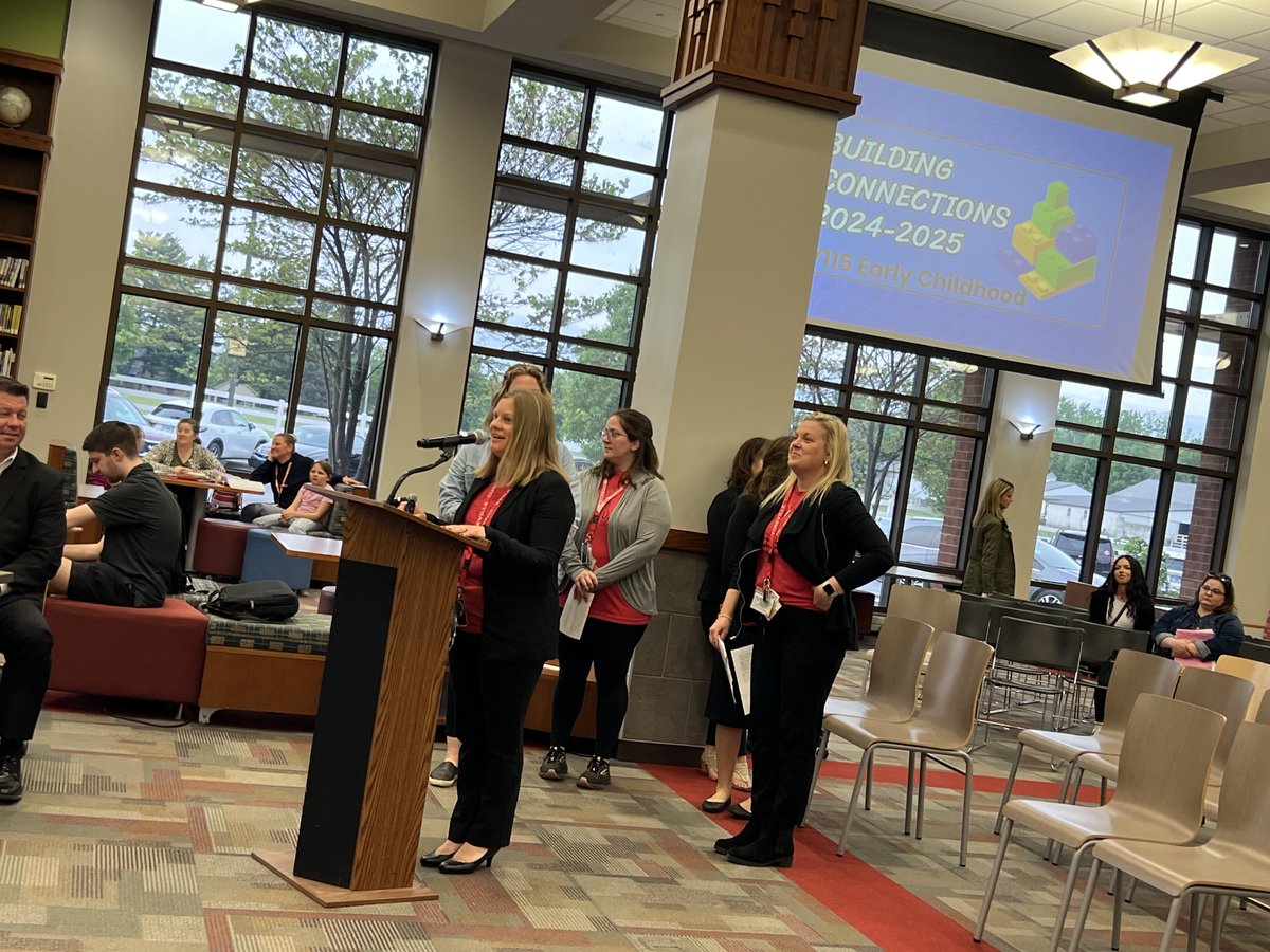 Yorkville ECC shared a presentation on building connections with families, community, staff, and students during the Heart of the Fox presentation at the May 19, 2025, BOE meeting. Principal Amy Schultz was joined by staff who helped narrate through the video. #WeAreYorkville.