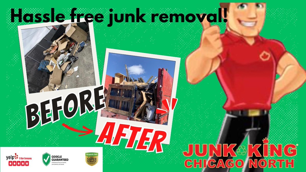 NChicagoJunk's tweet photo. Another Chicago North property looking fresh and clean thanks to Junk King!
#JunkKingIll #ChicagoNorthJunkRemoval #GoGreen https://t.co/rUDJoqGigk