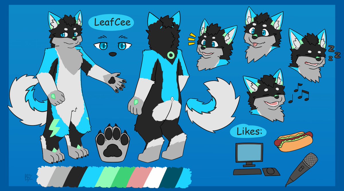 MilkyWayWynn's tweet photo. Refsheet for @LeafCee https://t.co/YsDDzV5i3Z