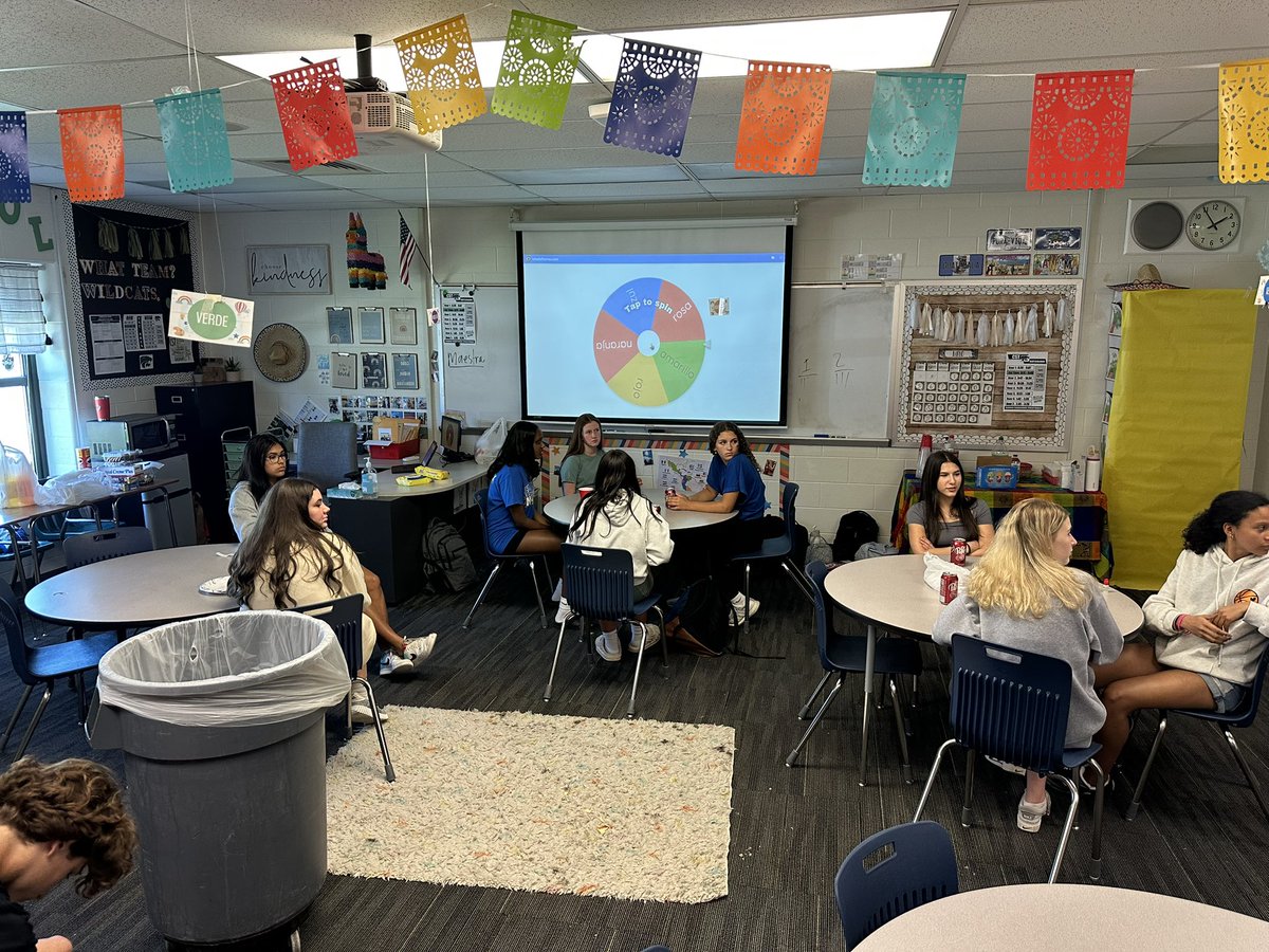 ChisholmTrailMS (@cstwildcatsms) on Twitter photo Engagement through the final bell…
Probability (math6)
Book review and reflection share-out
Spanish fiesta!
#CSTROCS! Engagement through the final bell…
Probability (math6)
Book review and reflection share-out
Spanish fiesta!
#CSTROCS!