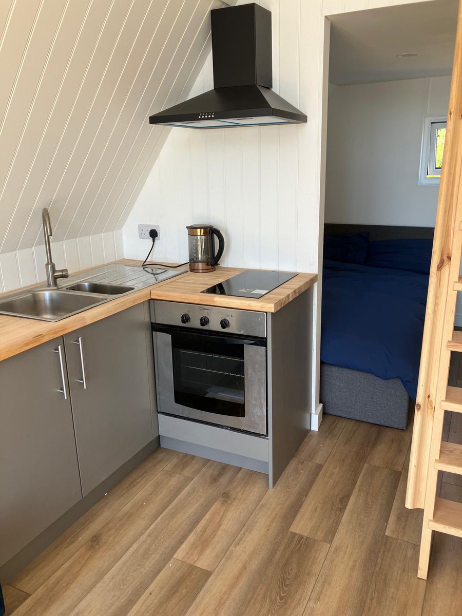 Woodsidearran's tweet photo. We are very excited to announce that you can now book to stay at our tiny house on the farm.  Just newly built, this cosy but perfectly formed tiny home can sleep up to six and offers unmatched views of Plada, Ailsa Craig and Sansa Island. https://t.co/TD5H5OUwmY