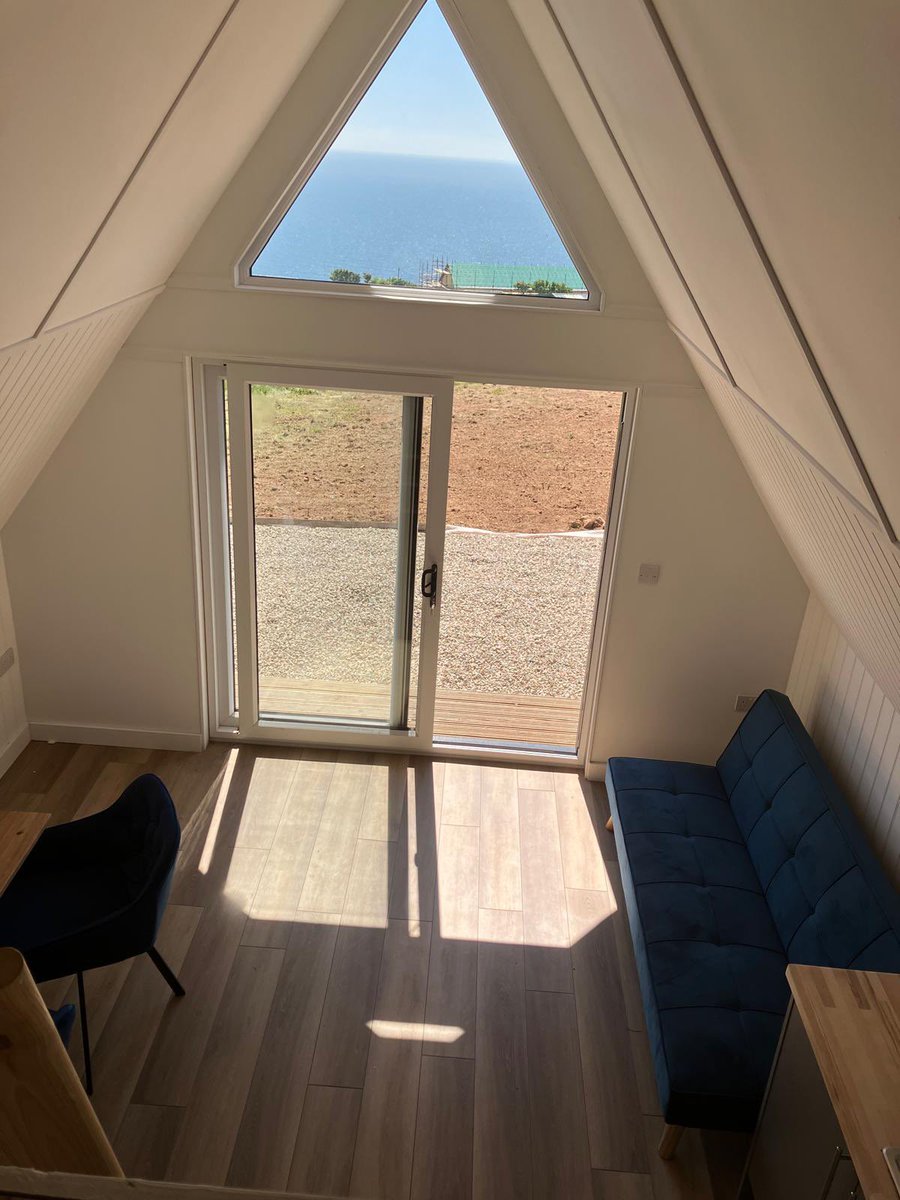 Woodsidearran's tweet photo. We are very excited to announce that you can now book to stay at our tiny house on the farm.  Just newly built, this cosy but perfectly formed tiny home can sleep up to six and offers unmatched views of Plada, Ailsa Craig and Sansa Island. https://t.co/TD5H5OUwmY