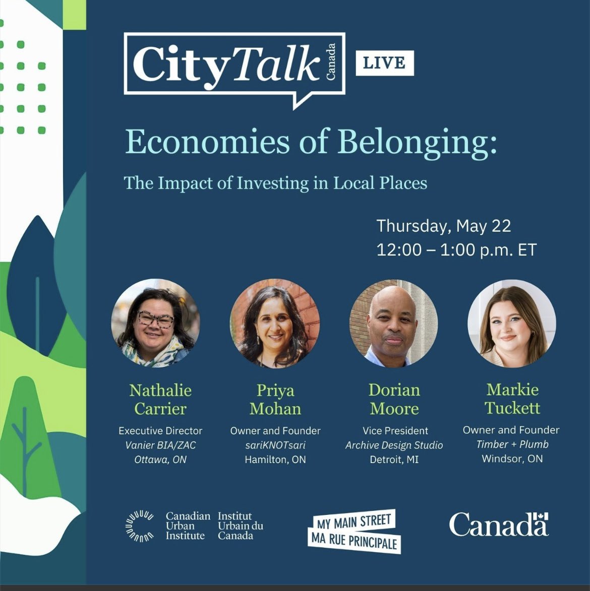 Please join me and fellow urbanists, via the Canadian Urban Institute, tomorrow as we discuss the importance of investment in the future forms of urban retail.

instagram.com/p/DJ4uO0RAVD0/…