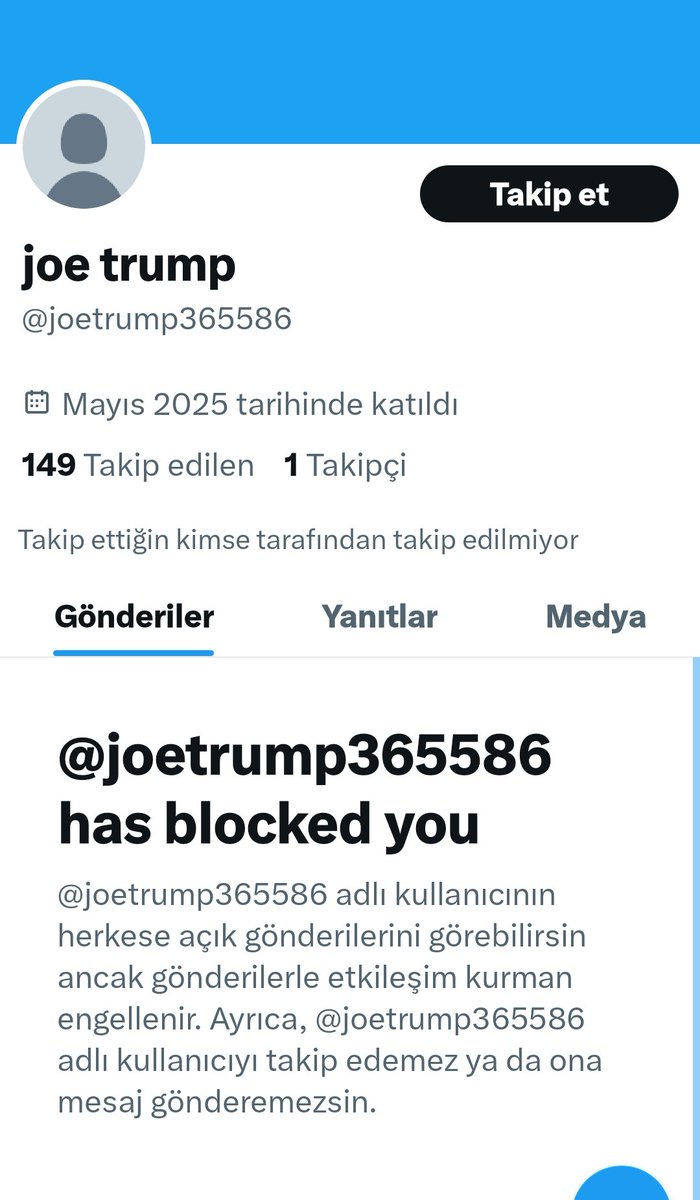 TrRap819's tweet photo. Engellemiş beni terörist https://t.co/37R8gp8H89