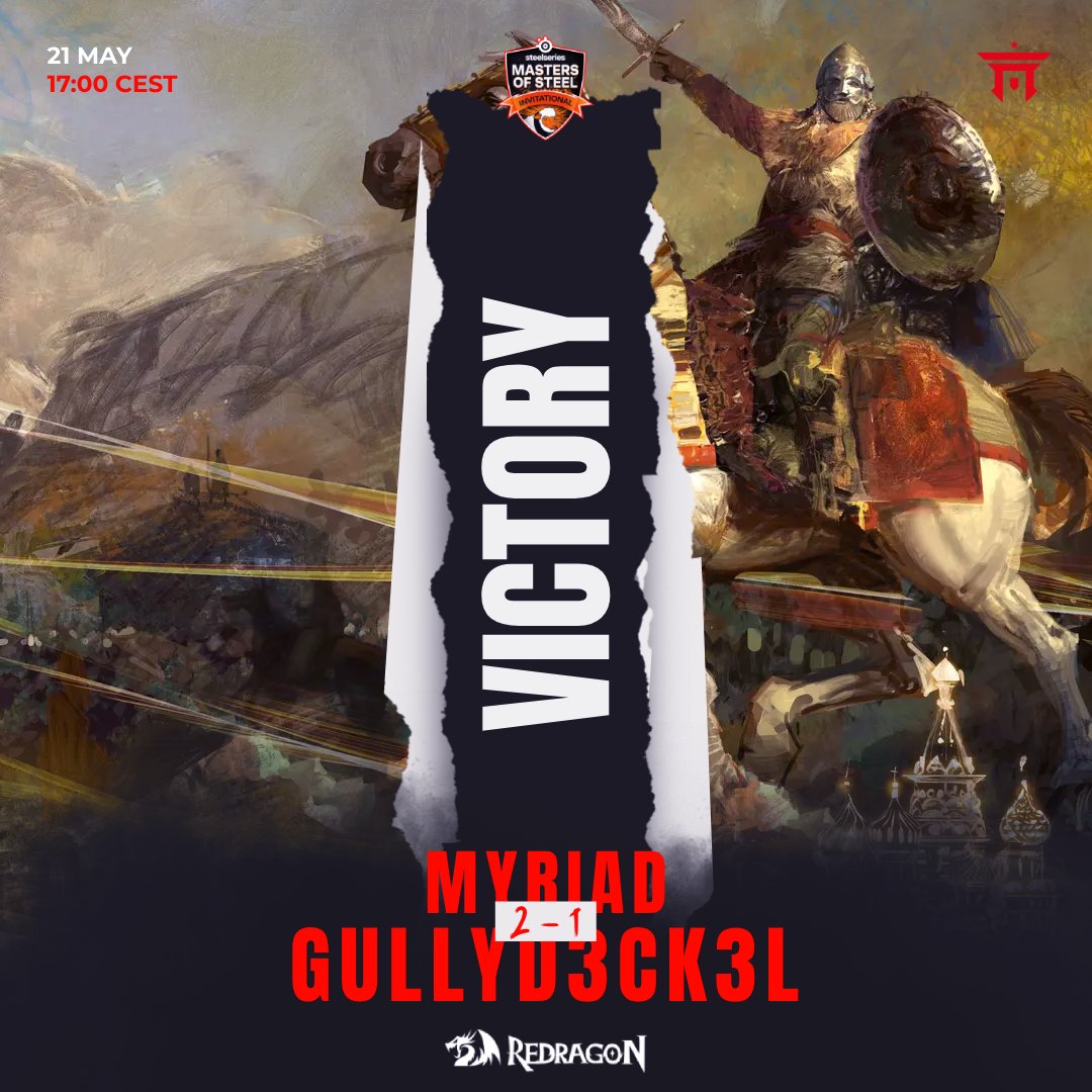 MetaTensei Esports Club (@metatensei) on Twitter photo <a href="/Gullyd3ck3l/">Benjamin Borriss</a> Secured a 2–1 victory in the opening match of the Masters of Steel Qualifier 1. #FlyWithUs <a href="/Gullyd3ck3l/">Benjamin Borriss</a> Secured a 2–1 victory in the opening match of the Masters of Steel Qualifier 1. #FlyWithUs