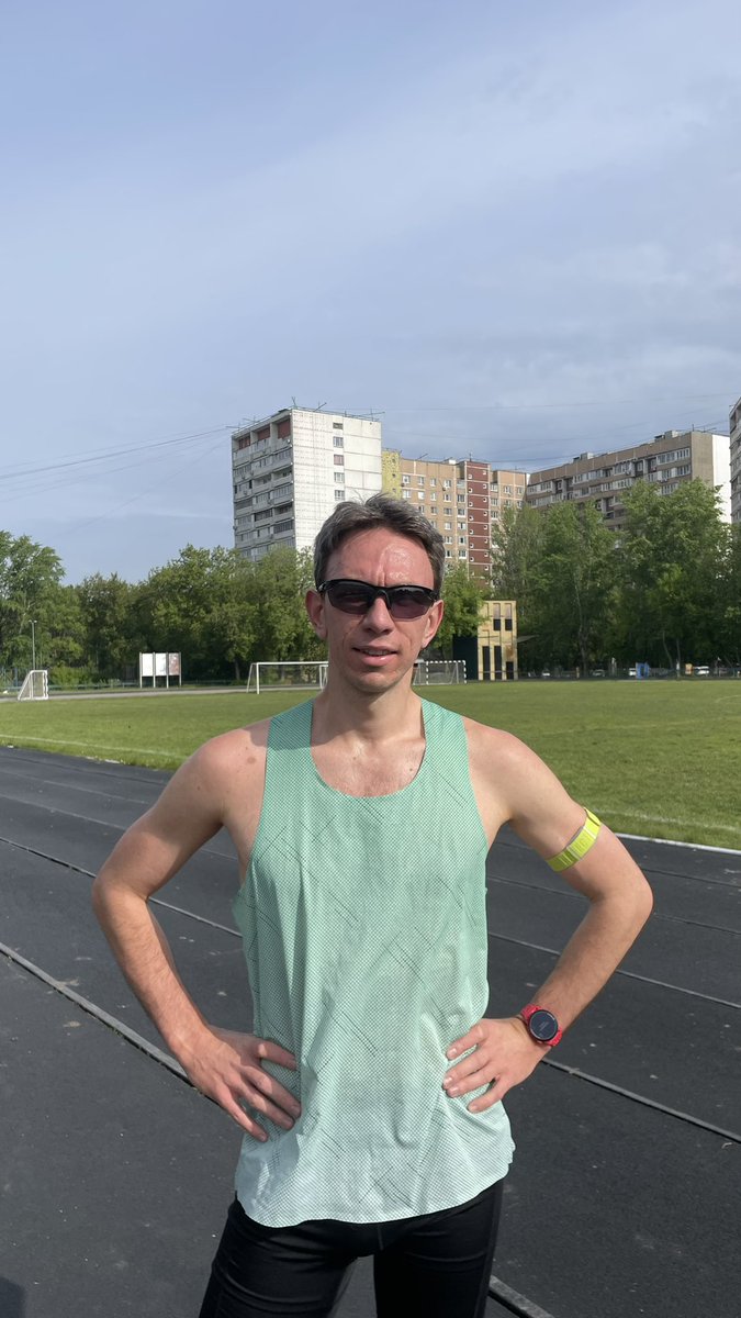 Это было в субботу. 
Отработал 1500 по 3:07 и 1000 по 3:04