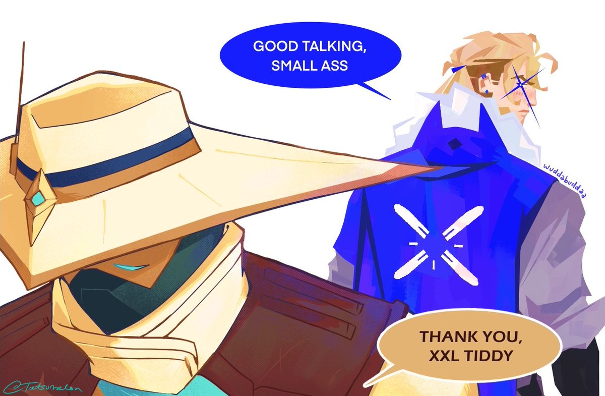 collab w/ <a href="/wuddabuddaa/">justine 🍊 (semi-hiatus)</a> <3

#cysova #VALORANT #cypher #sova #ValorantArt