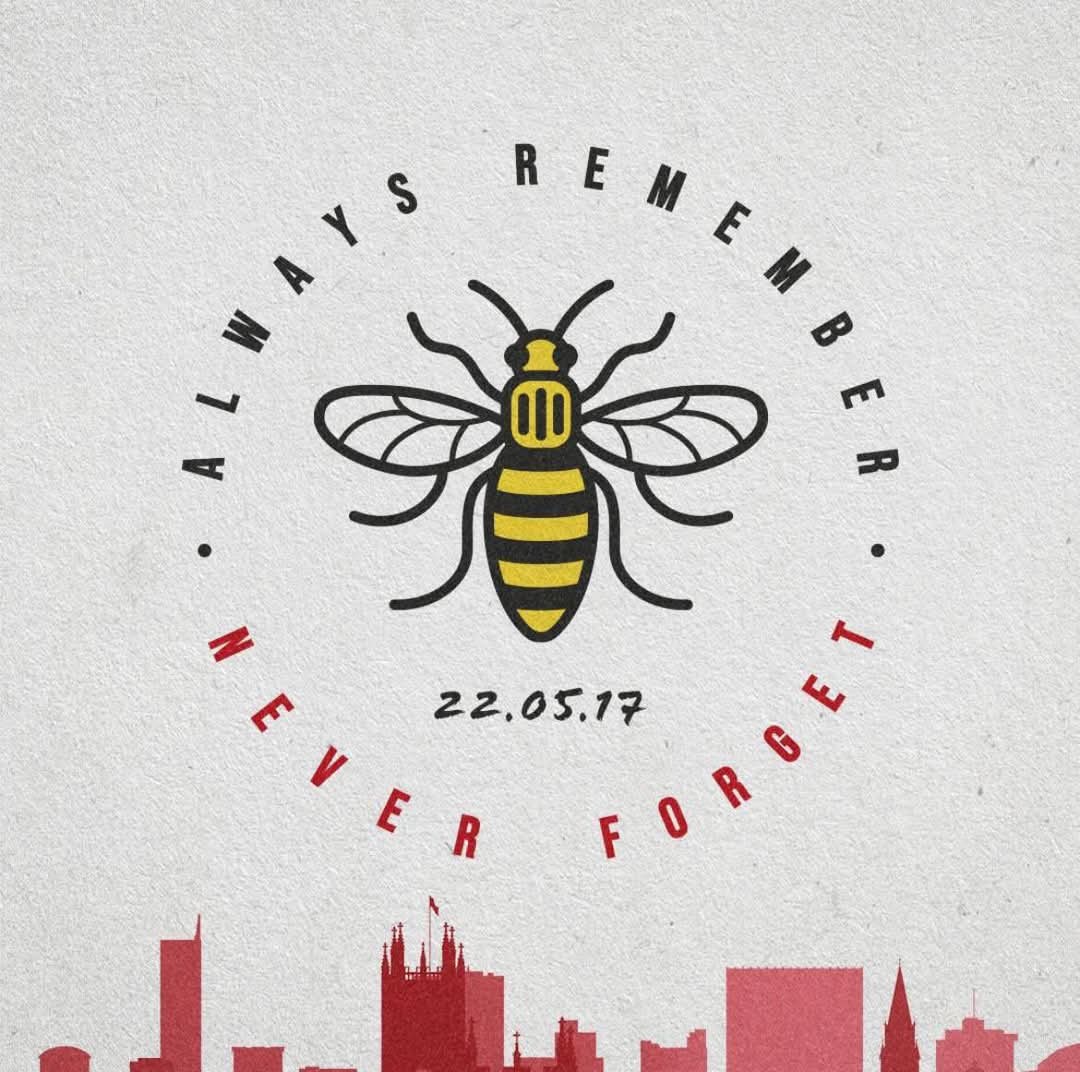Forever united, forever strong,
In Manchester's heart, they still belong.
Eight years on, and still we cry.
Always in our Hearts 🐝
#onelovemcr #StrongerTogether
#ArianaGrande