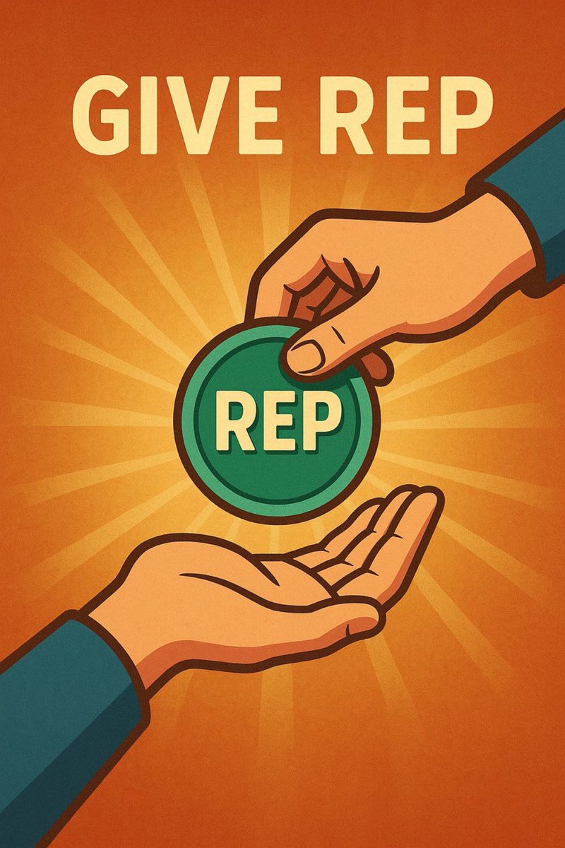 You Need Instant $REP Point 🔥

Just Comment &amp; Mention <a href="/GiveRep/">GiveRep</a> 

1 Like = 1 $REP
1 RT = 1 $REP
1 Comment = 1 $REP

💛  Like + Retweet 🔁<a href="/ATTNtoken/">Attention 👁️</a>