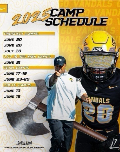 Thank you <a href="/CoachLemming/">JJ Lemming</a> for the camp invite! <a href="/CoachHarris28/">Matthew Harris</a> <a href="/MJ_NFLDraft/">Mark Johnson</a> <a href="/CoachClark1793/">Bradley Clark</a> <a href="/PrepRedzoneWI/">Prep Redzone Wisconsin</a> <a href="/ArrowheadFB/">Arrowhead Football</a> <a href="/OJW_Scouting/">PrepRedzone Oliver</a>