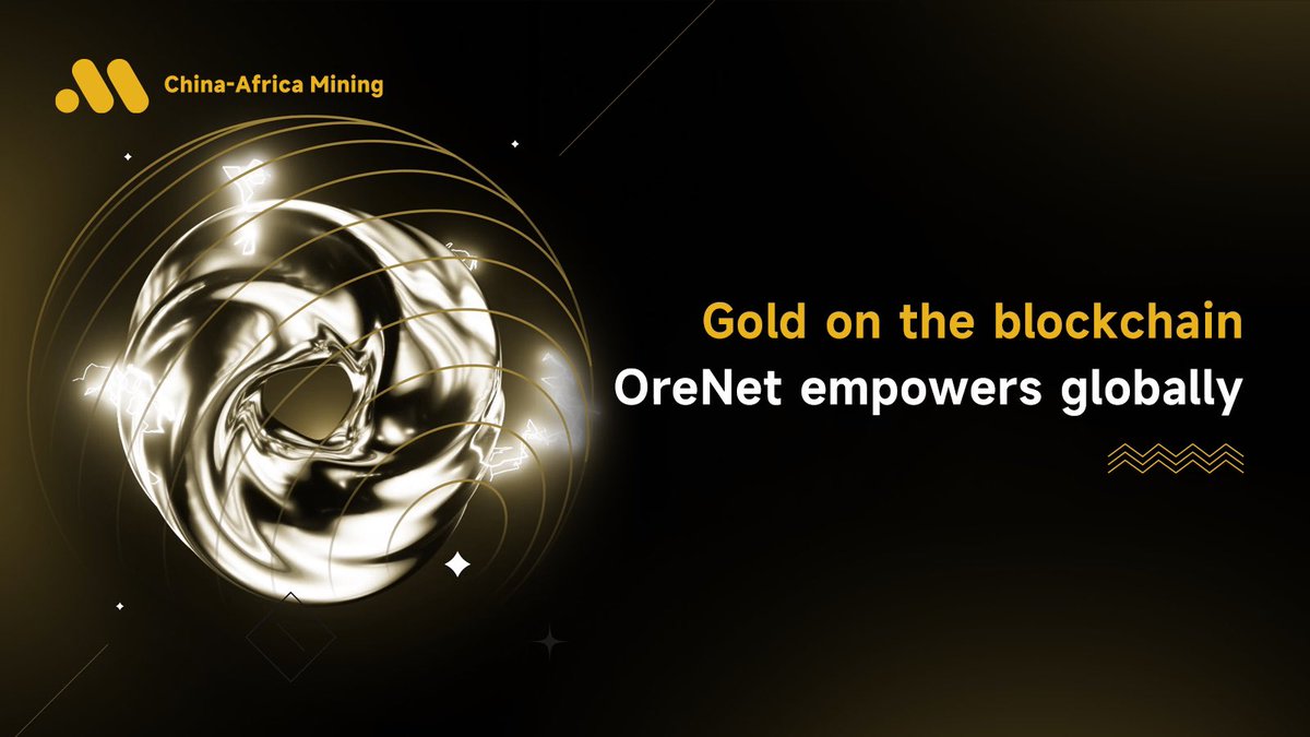 CAF_Mining's tweet photo. 🚀 Gold Reimagined: China-Africa Mining on the Blockchain!
#OreNet is digitizing Africa's golden future ⛏️➡️💻
• 100% traceable gold supply chains
• Instant cross-border settlements
• Empowering local mining communities
The next era of ethical mineral trade starts NOW. https://t.co/2yQB2RUw8h