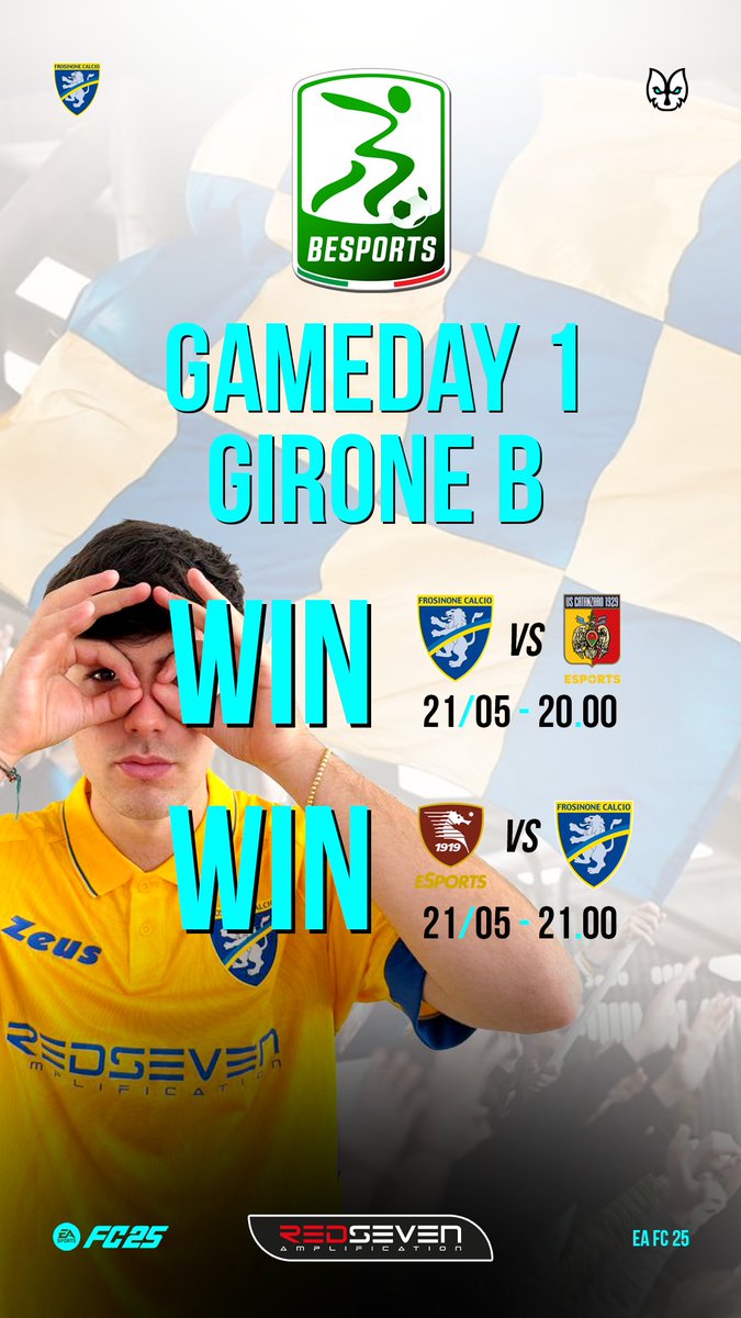 HUSKIES ESPORTS (@huskies_esports) on Twitter photo 🔥 Si parte col botto: 6 punti in tasca e primi in classifica!
🗓️ Prossimo appuntamento il 26 Maggio ore 18: ultime tre sfide di Regular Season, si decide tutto!
Forza <a href="/Frosinone1928/">Frosinone Calcio</a> 💛💙 , Go HUSKIES 💙🐺
<a href="/Lega_B/">Lega B</a> <a href="/king___esport/">King Esport</a>
#BeSports #LNPB #esports #gaming #EAFC25 🔥 Si parte col botto: 6 punti in tasca e primi in classifica!
🗓️ Prossimo appuntamento il 26 Maggio ore 18: ultime tre sfide di Regular Season, si decide tutto!
Forza <a href="/Frosinone1928/">Frosinone Calcio</a> 💛💙 , Go HUSKIES 💙🐺
<a href="/Lega_B/">Lega B</a> <a href="/king___esport/">King Esport</a>
#BeSports #LNPB #esports #gaming #EAFC25
