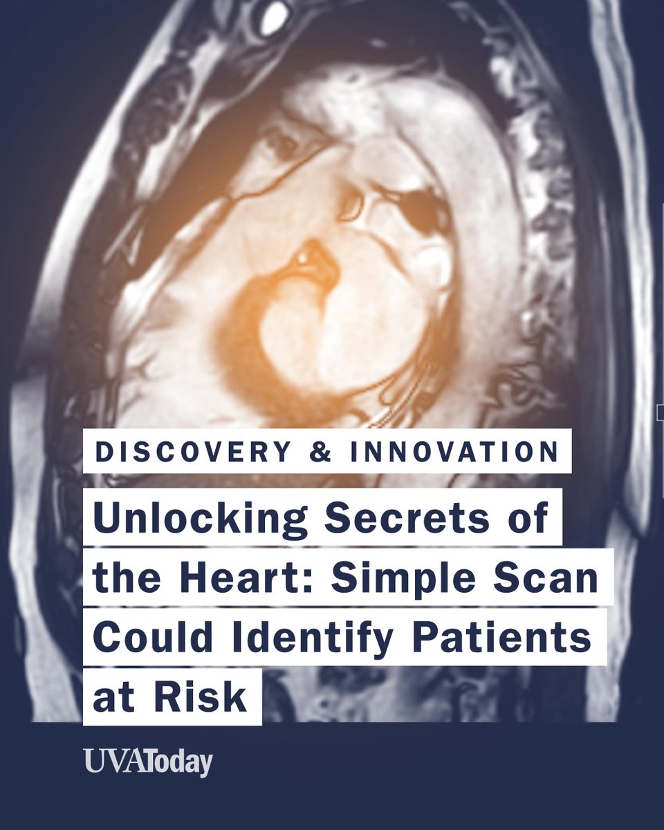 UVA (@uva) on Twitter photo While the danger of carrying too much fat around the waist and hips is well known, <a href="/uvahealthnews/">UVA Health</a> scientists are developing a noninvasive way to assess the risks of fat surrounding the heart. uvatoday.me/3YTXsb0 While the danger of carrying too much fat around the waist and hips is well known, <a href="/uvahealthnews/">UVA Health</a> scientists are developing a noninvasive way to assess the risks of fat surrounding the heart. uvatoday.me/3YTXsb0