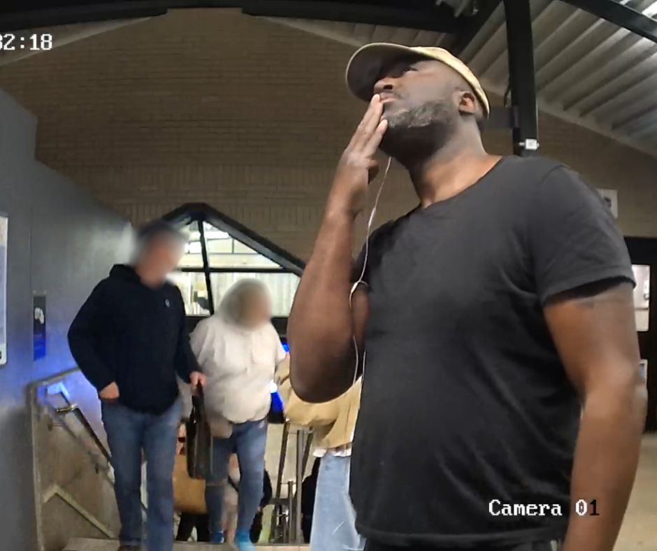 Help us identify the male pictured, who is sought for recently committing two separate indecent acts while on board GO Trains.

Press release and more photos here: bit.ly/3ZwpBoL