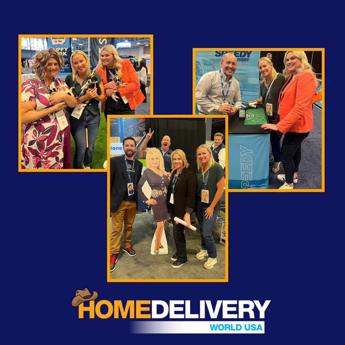 Puppies? ✔️
Poker? ✔️
Dolly? ✔️

Home Delivery World never disappoints. 
#Openforce #ContractorManagement