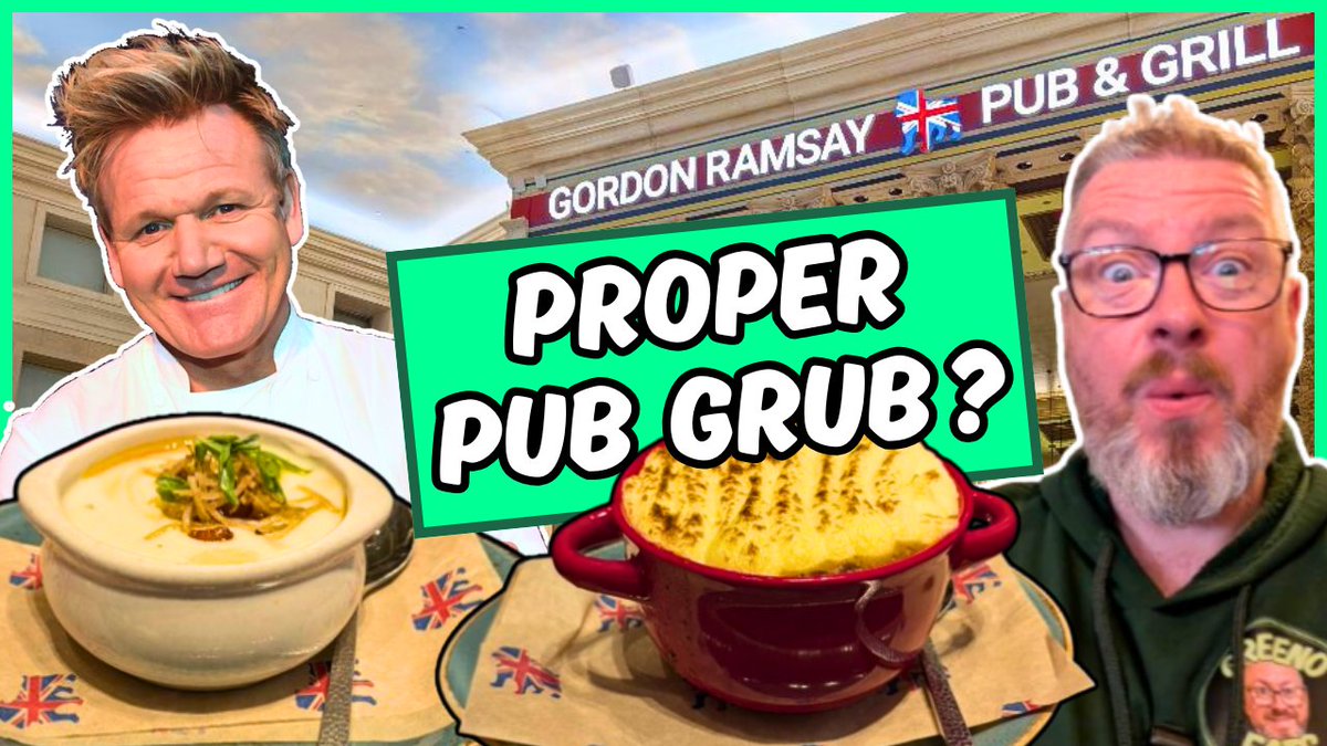 Today I visit Caesers Casino in Atlantic City, to gamble on another visit to a Gordon Ramsay restaurant.

It's his British style Pub &amp; Grill.  Will I come out a winner or a loser?

It's the last chance saloon for Gordon!!

youtu.be/CqIBeA4Fj0Y