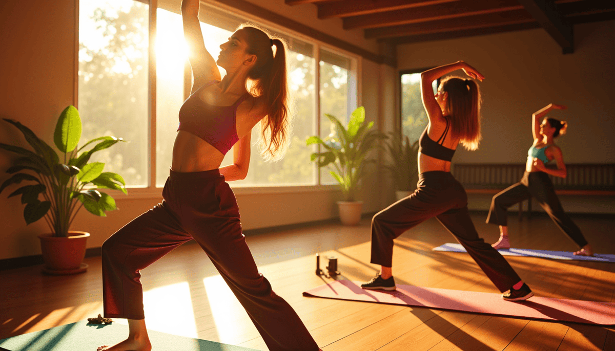 yogaframework's tweet photo. Dynamic stretching is a game-changer for your yoga practice! Boost flexibility, reduce injury risk, and enhance performance. Transform your journey today: https://t.co/aqe5uh3TQW https://t.co/NLs9w7p5db