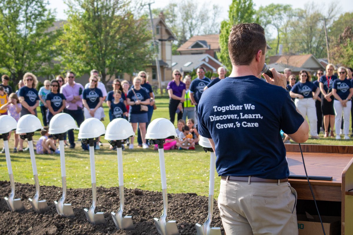 nicholasquality's tweet photo. Getting ready to go to work in @D64News! Last week, we joined District 64, community members, and @wightco to break ground on major renovations at Field and Washington Elementary Schools. π«π¨
#NicholasQuality #EngageD64 #DeliberatelyPersonal https://t.co/KVTePJoyMG