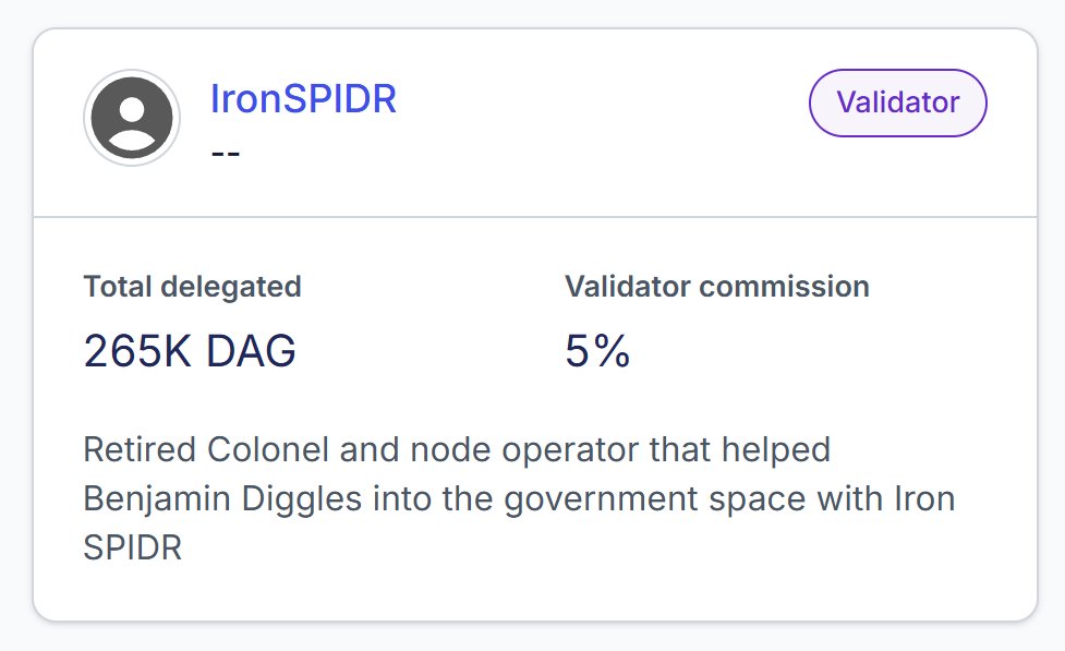 Yes this is Lt Col who worked with Co-Founder Benjamin Diggles to get HGTP into the Government space

Fun Fact: He Named it IRON SPIDR 🇺🇸