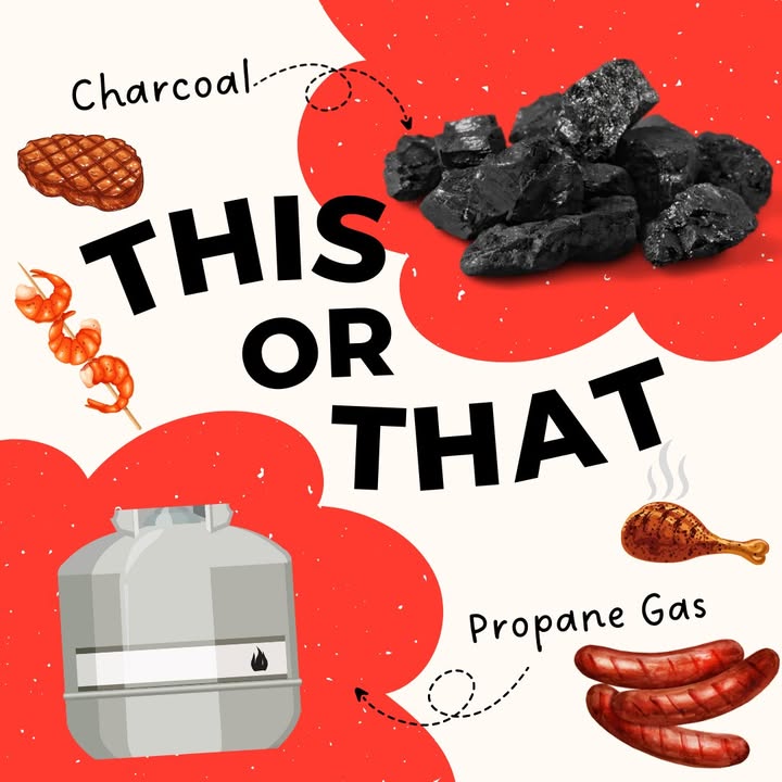 Choices, choices..

What would you choose?

#GrillPerks #Grilling #Propane #Charcoal #ThisOrThat