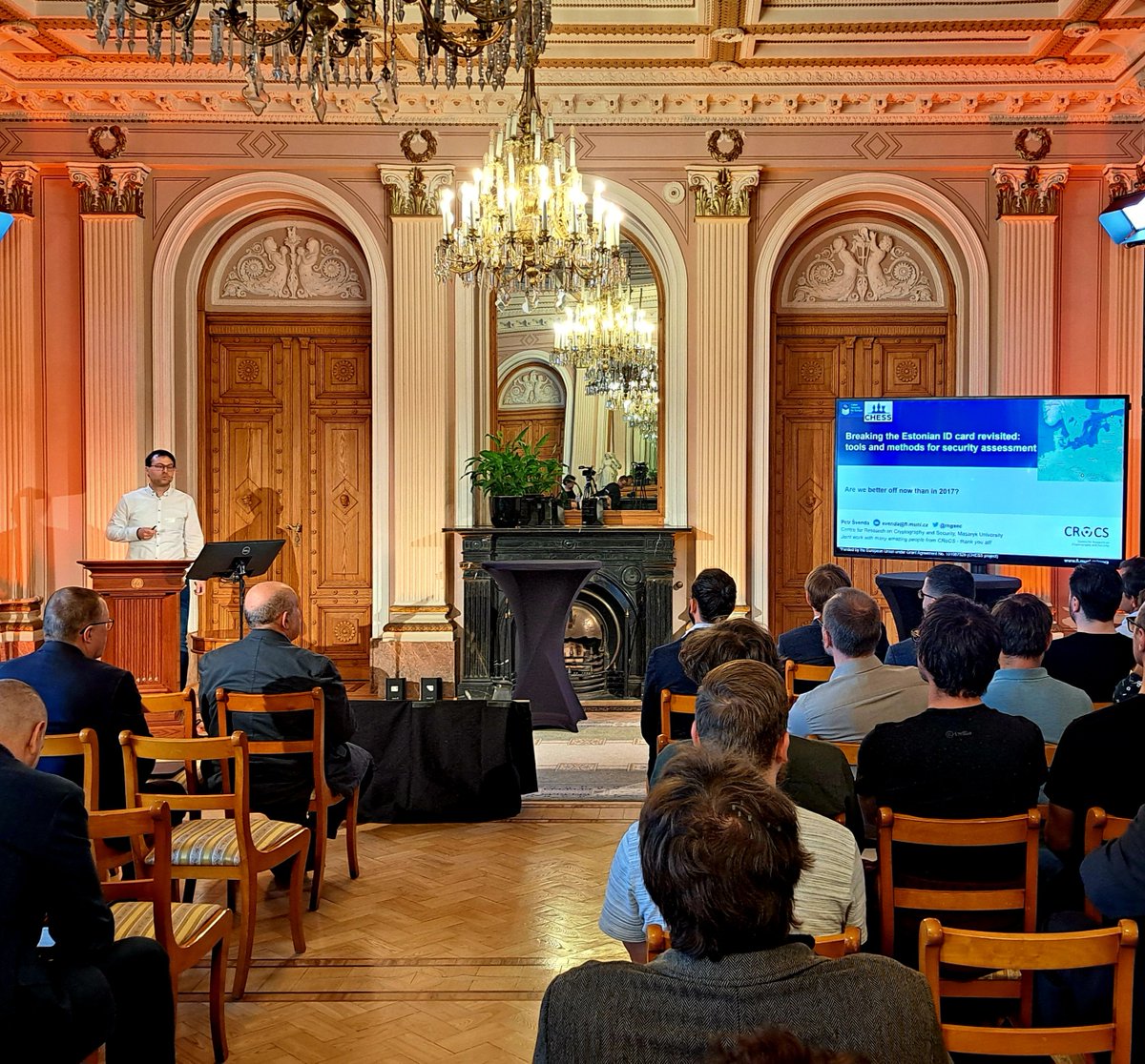CHESS Cyber-Security Excellence Hub (@chess_eu) on Twitter photo <a href="/CHESS_EU/">CHESS Cyber-Security Excellence Hub</a> #event
-
* Why should cryptographers care about #certification?
* How will Europe certify innovative #cryptography systems?
* What does a country need to build a cryptography certification #Ecosystem ?
These questions and many more were considered at the Future <a href="/CHESS_EU/">CHESS Cyber-Security Excellence Hub</a> #event
-
* Why should cryptographers care about #certification?
* How will Europe certify innovative #cryptography systems?
* What does a country need to build a cryptography certification #Ecosystem ?
These questions and many more were considered at the Future