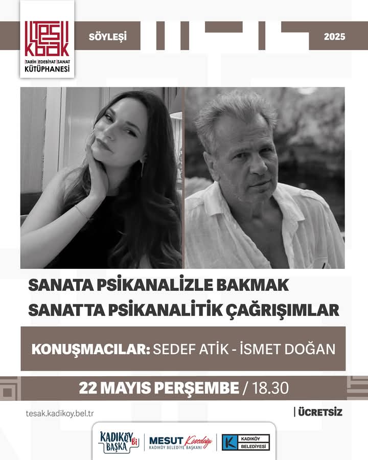 Yarın <a href="/TESAK_Kadikoy/">Tarih Edebiyat Sanat Kütüphanesi (TESAK)</a>