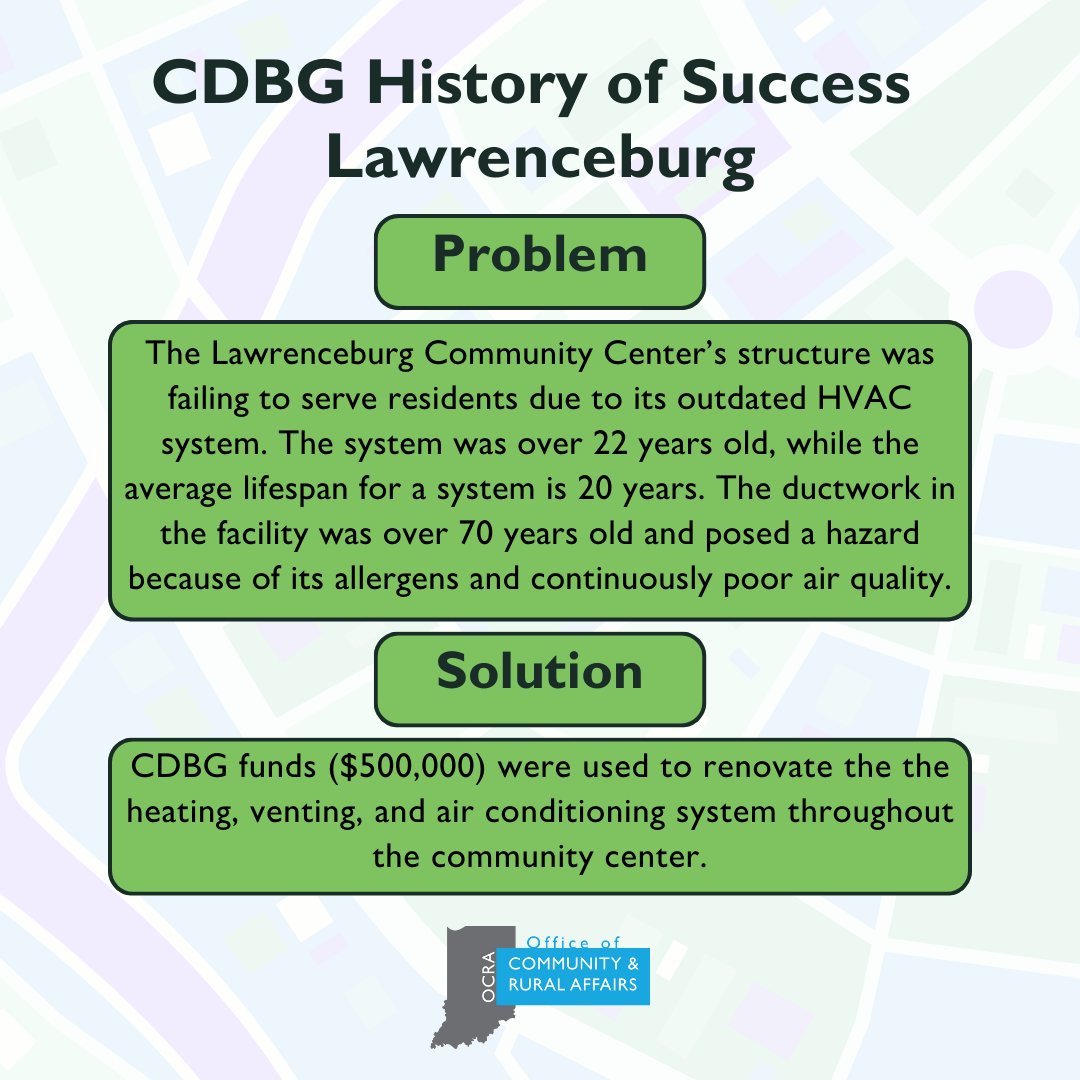 Indiana Office of Community and Rural Affairs tweet media