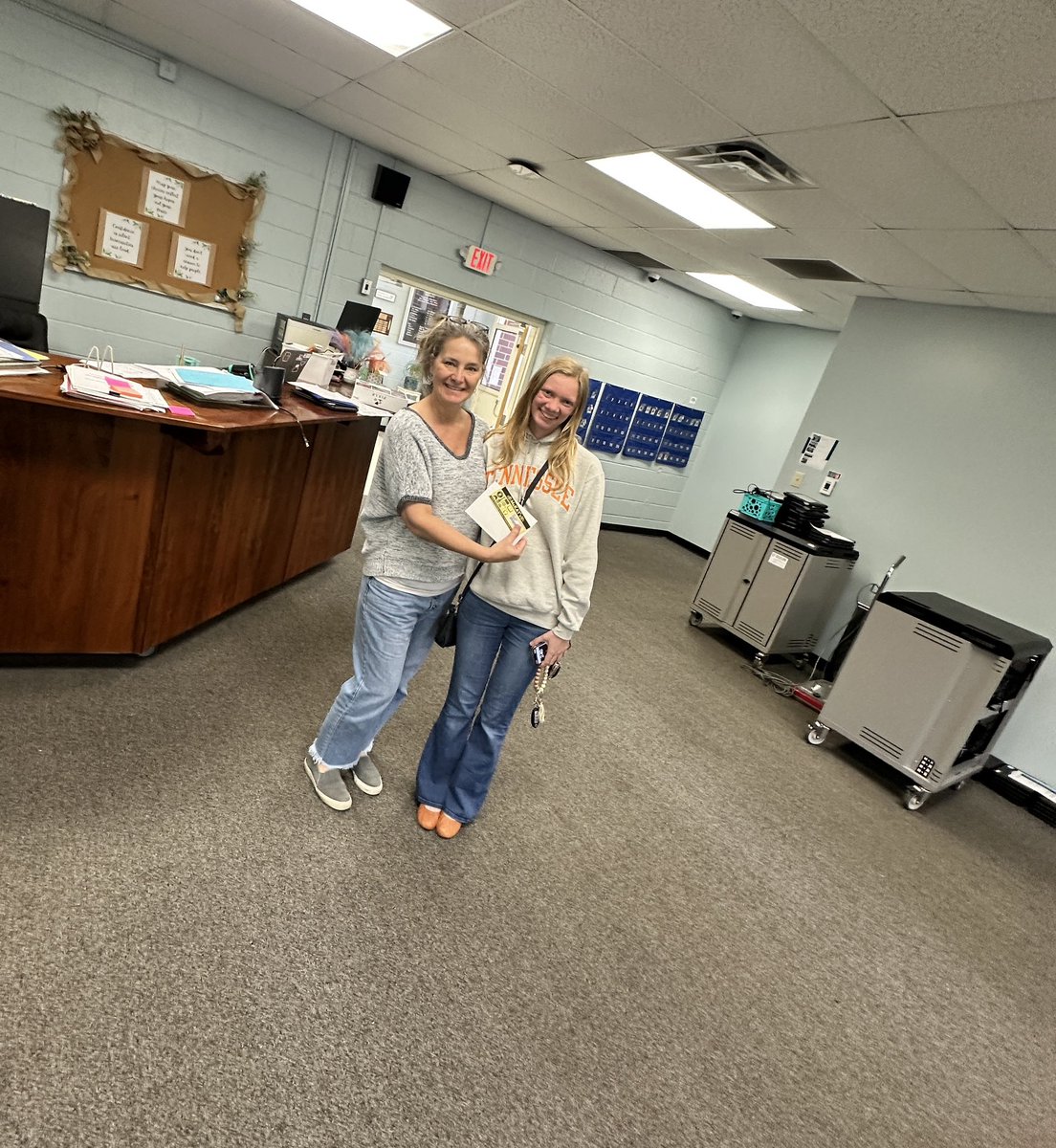 Empty library today (new floors on the way) but we are gonna’ have so many new books in the fall thanks to sweet Annelynn’s  Senior project ❤️❤️❤️ See you soon, <a href="/McKaysBooks/">McKAY's</a>