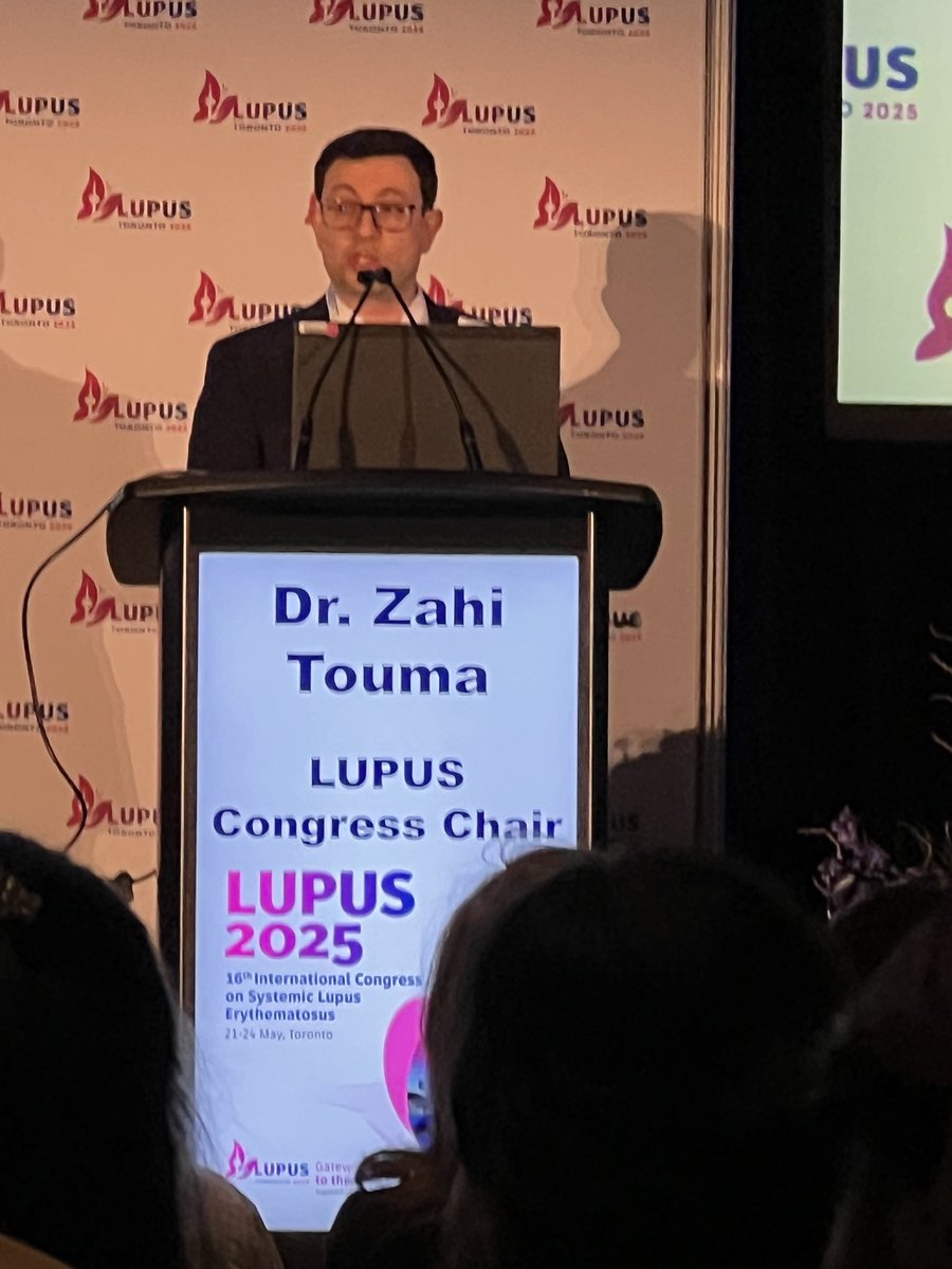 Donald Thomas, MD (@lupuscyclopedia) on Twitter photo Opening ceremony #LUPUS2025 by the Chair: <a href="/ZahiTouma/">Zahi Touma, MD, PhD</a> …. Emphasizing the future of better therapies for lupus patients, including the patient voice in the conference and future, and acknowledging the conference taking place on the land of First Nations. Opening ceremony #LUPUS2025 by the Chair: <a href="/ZahiTouma/">Zahi Touma, MD, PhD</a> …. Emphasizing the future of better therapies for lupus patients, including the patient voice in the conference and future, and acknowledging the conference taking place on the land of First Nations.