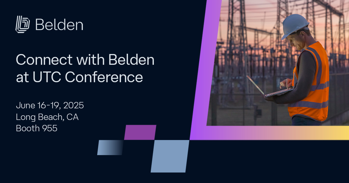 Belden Inc. (@beldeninc) on Twitter photo Join us at #UTCTNT25 (June 16-19). Discover how we empower #utility companies to fast-track #innovation by enhancing existing infrastructure & extracting maximum value from #newtech. Schedule a meeting with an expert here: bit.ly/44I6yeH #connecttowhatspossible <a href="/UTCNow/">Utilities Technology Council</a> Join us at #UTCTNT25 (June 16-19). Discover how we empower #utility companies to fast-track #innovation by enhancing existing infrastructure & extracting maximum value from #newtech. Schedule a meeting with an expert here: bit.ly/44I6yeH #connecttowhatspossible <a href="/UTCNow/">Utilities Technology Council</a>
