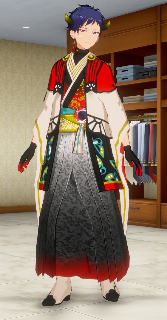 j0_o_o_o's tweet image. 弓弦の衣装で一番好きなのはテーマスカウト1かも 人外の凄みがありつつ上品で格好いいけど美しさもあって最高 あとF1はSCRがめっちゃいい!弓弦の黒シャツ黒手袋… トリスタはTRIP衣装が大好き リボンだけど可愛すぎないし白シャツにセンターに黒のライン入ってるのがセンスいい スバルのF1衣装も好き